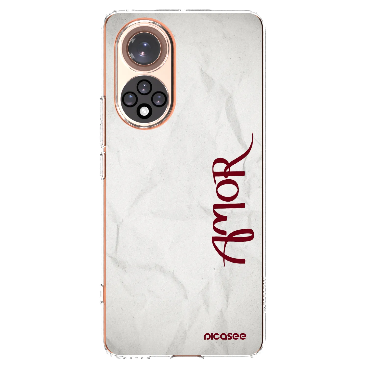 Picasee silikonski prozorni ovitek za Huawei Nova 9 - Amor