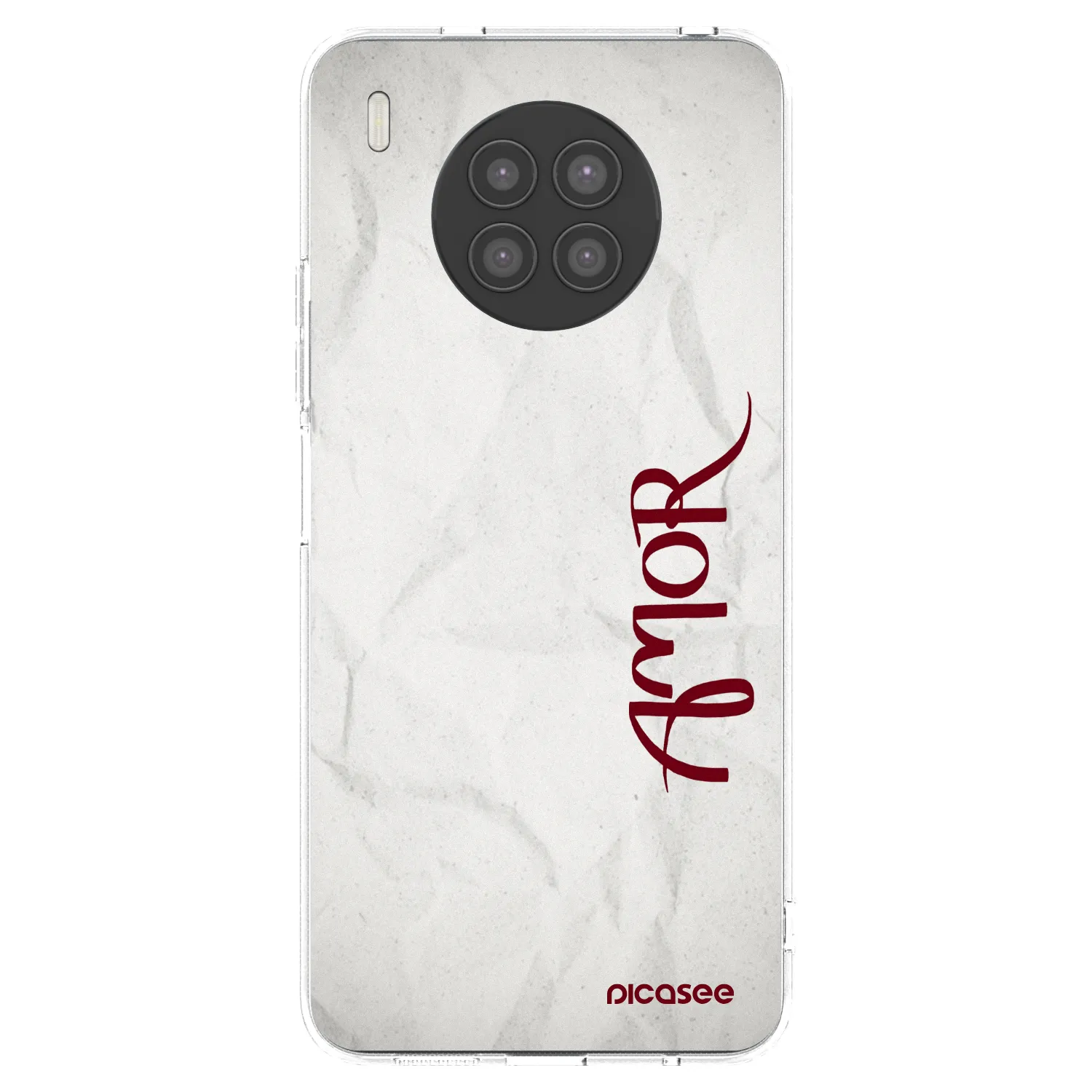 Picasee silikonski prozorni ovitek za Huawei Nova 8i - Amor