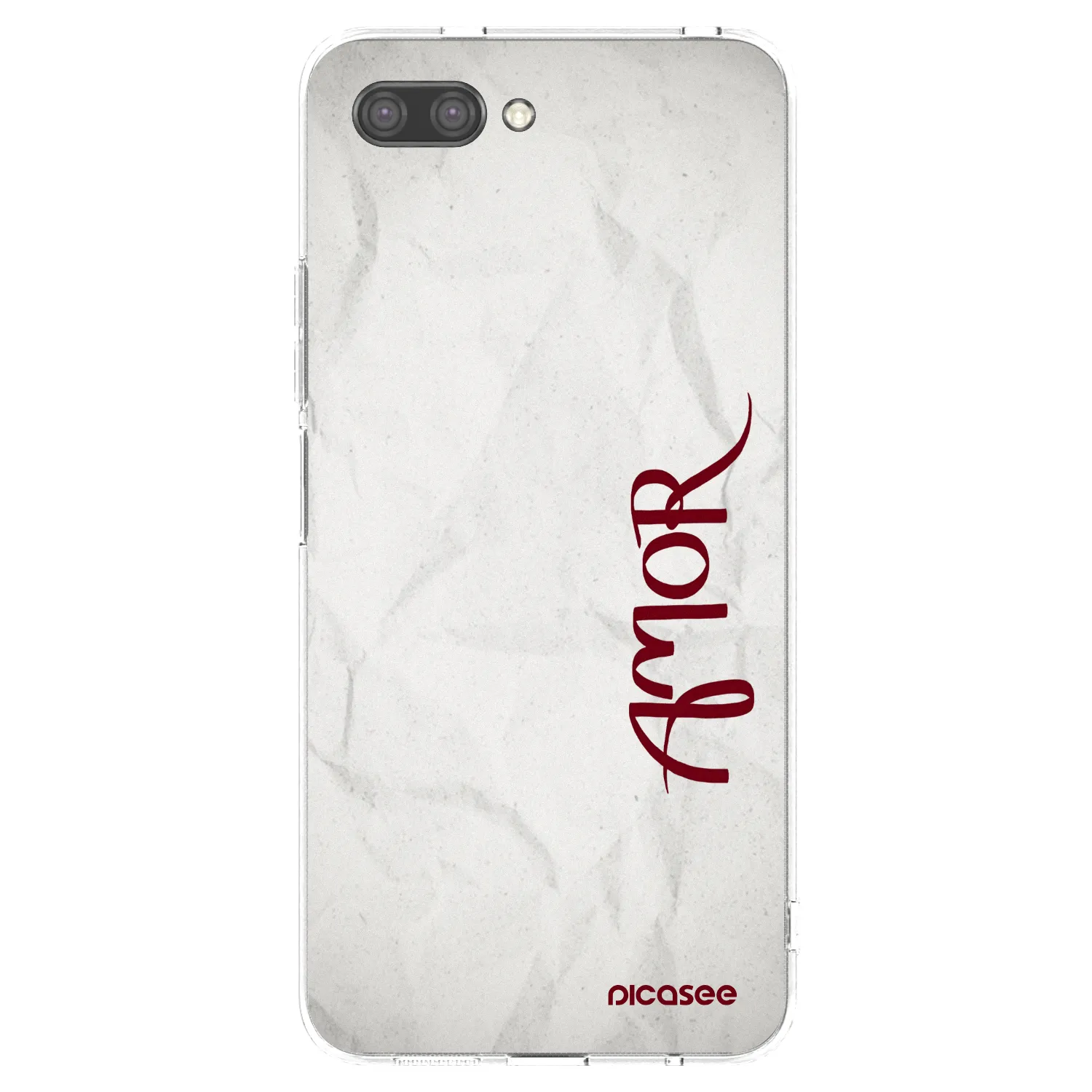 Picasee silikonski prozorni ovitek za Honor 10 - Amor