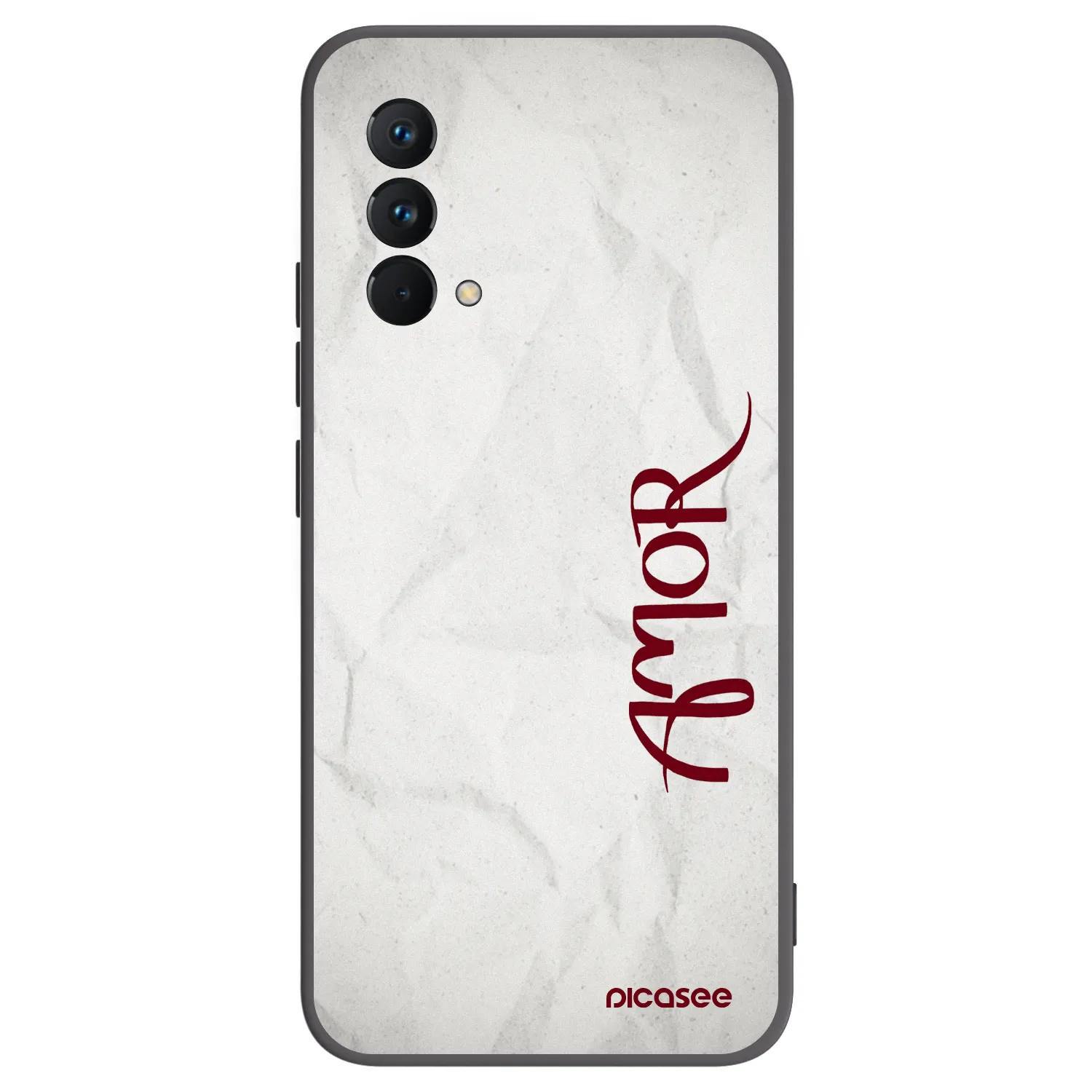 Picasee silikonski črni ovitek za Realme GT Master Edition 5G - Amor