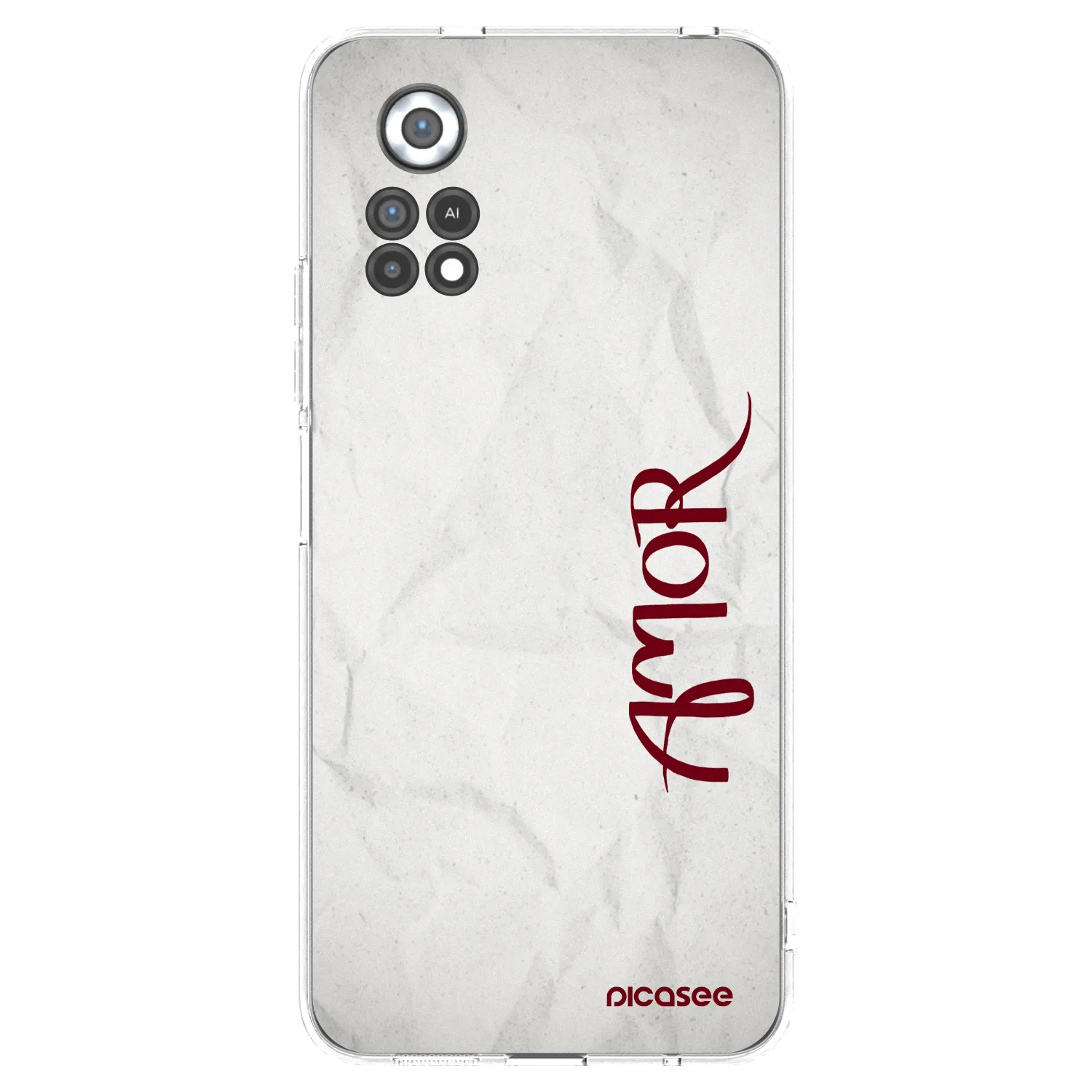 Picasee silikonski prozorni ovitek za Xiaomi Poco X4 Pro 5G - Amor