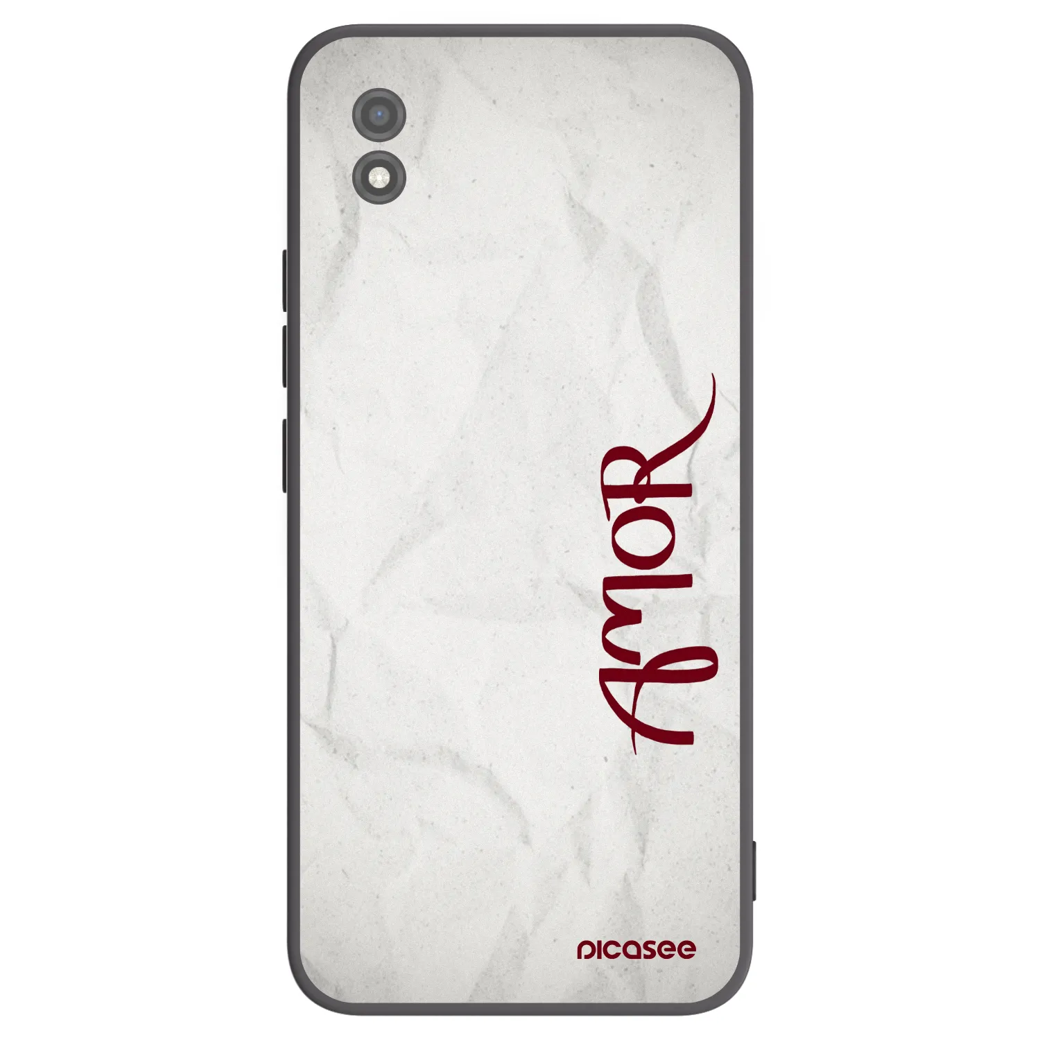 Picasee silikonski črni ovitek za Realme C11 (2021) - Amor
