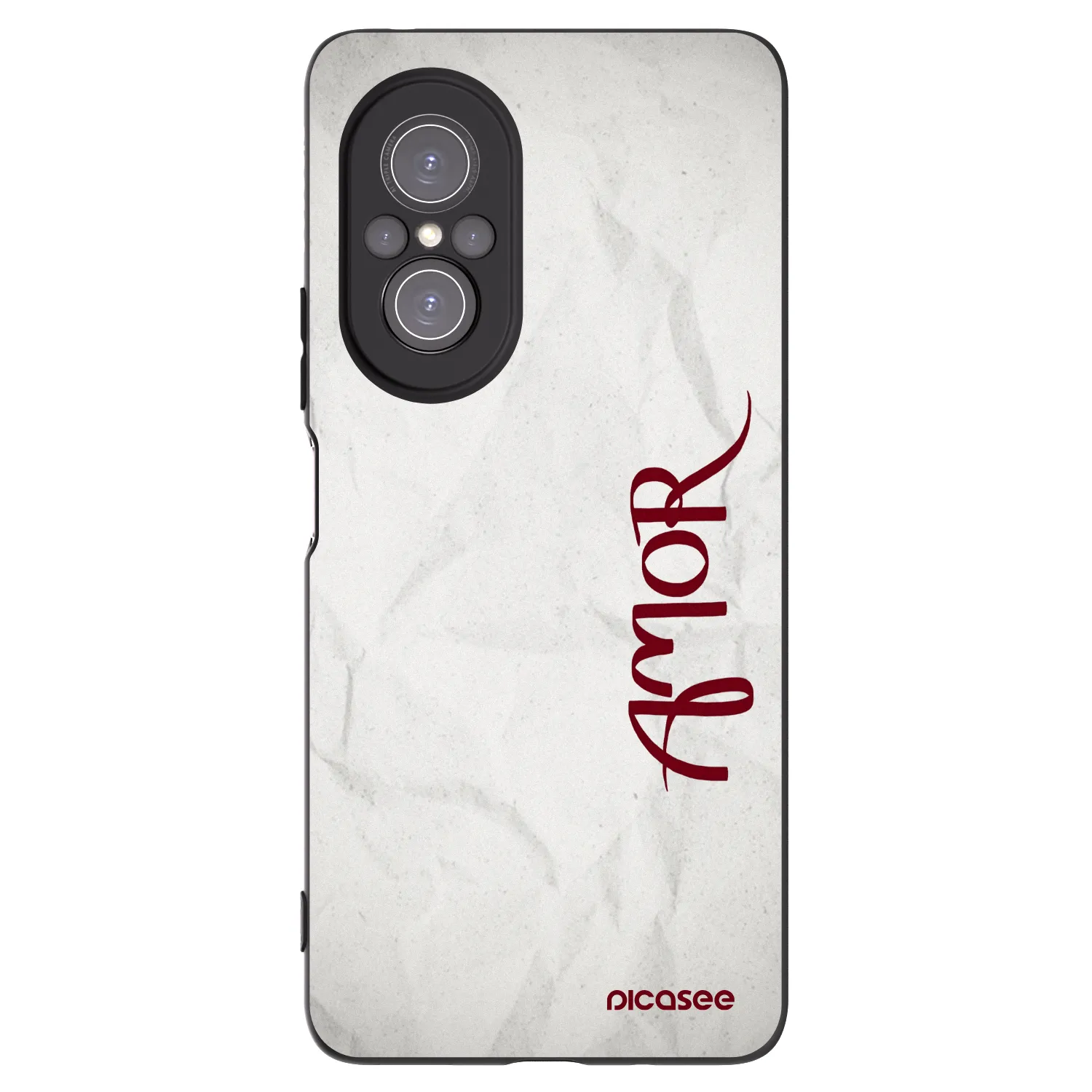 Picasee silikonski črni ovitek za Huawei Nova 9 SE - Amor