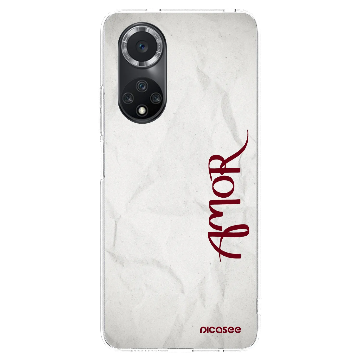 Picasee silikonski prozorni ovitek za Huawei Nova 9 SE - Amor
