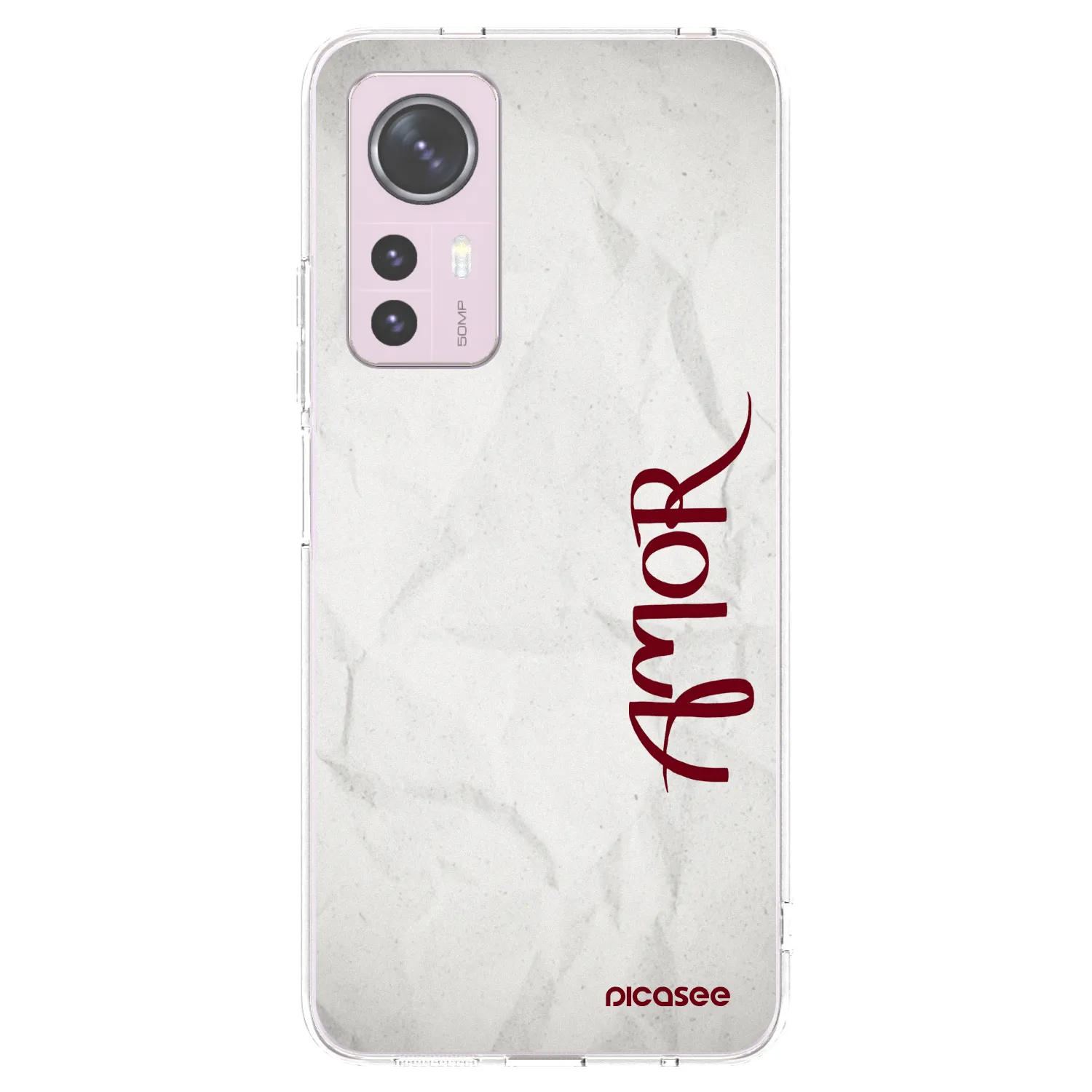 Picasee silikonski prozorni ovitek za Xiaomi 12 - Amor