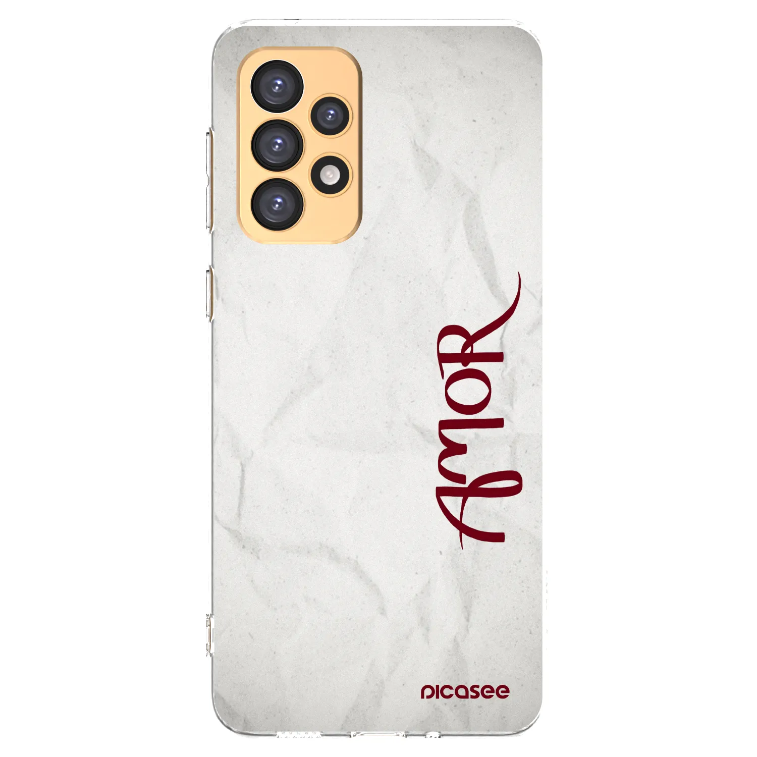 Picasee silikonski prozorni ovitek za Samsung Galaxy A33 5G A336 - Amor