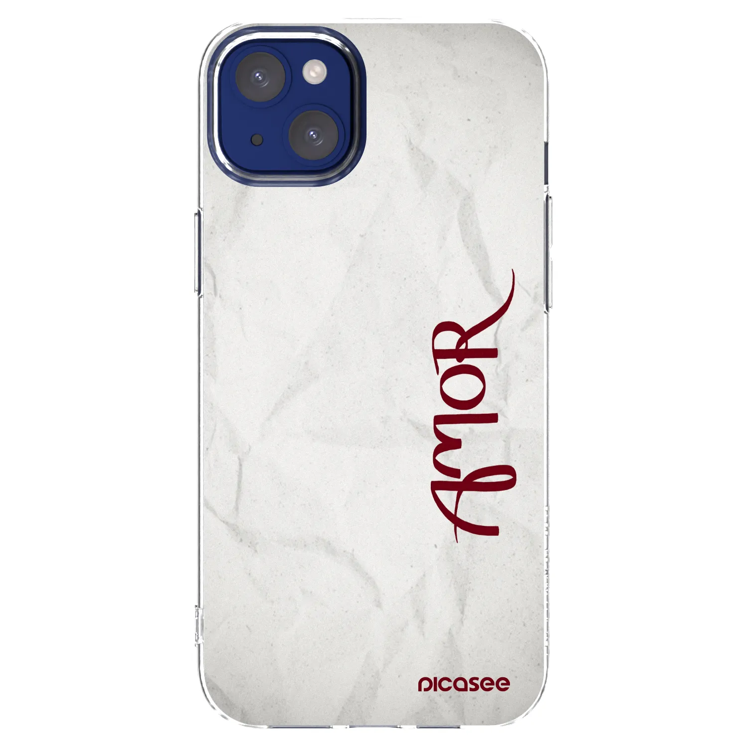 Picasee silikonski prozorni ovitek za Apple iPhone 14 Plus - Amor