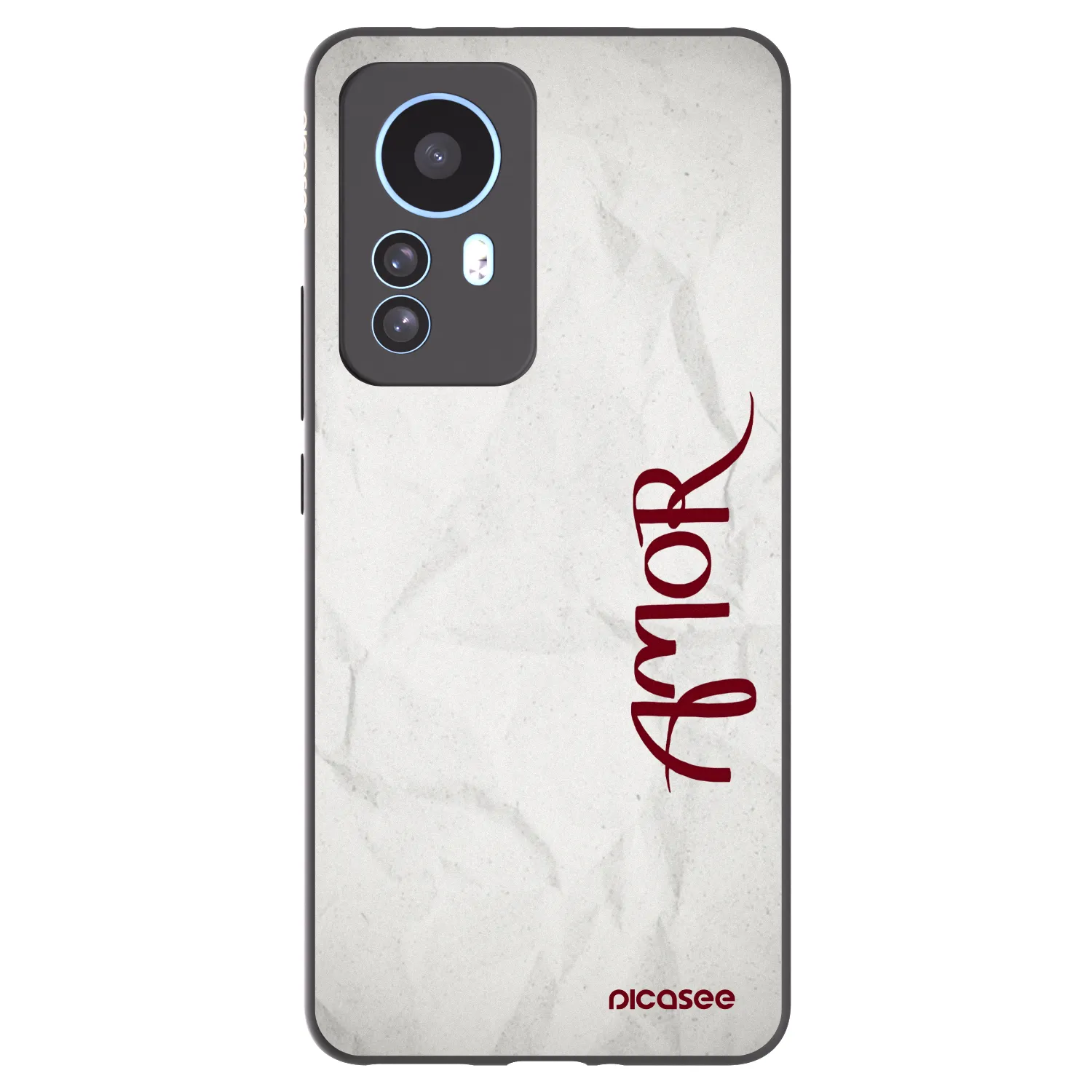 Picasee silikonski črni ovitek za Xiaomi 12T Pro - Amor
