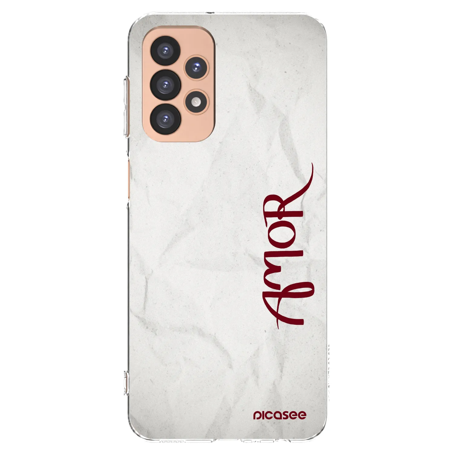 Picasee silikonski prozorni ovitek za Samsung Galaxy A23 A236B 5G - Amor