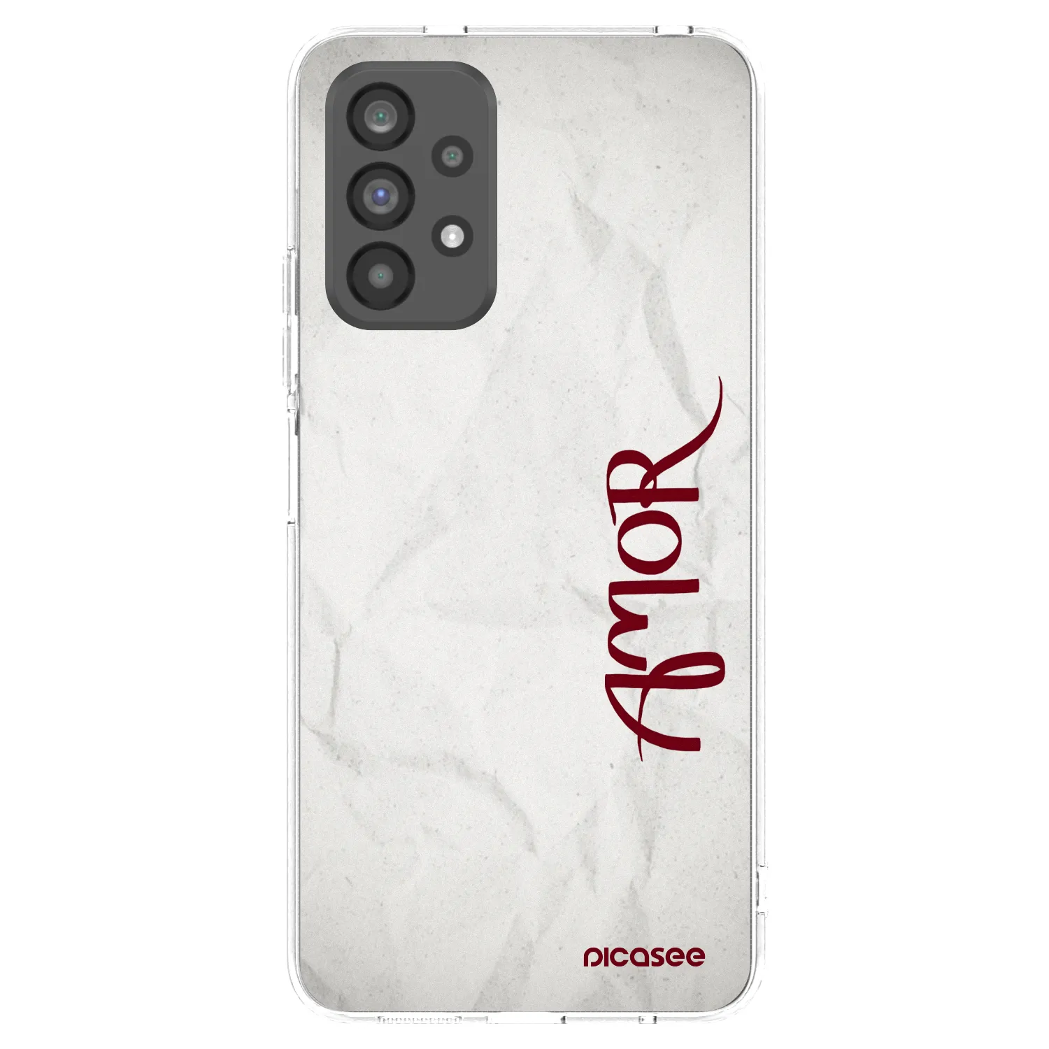 Picasee silikonski prozorni ovitek za Samsung Galaxy A73 5G - Amor