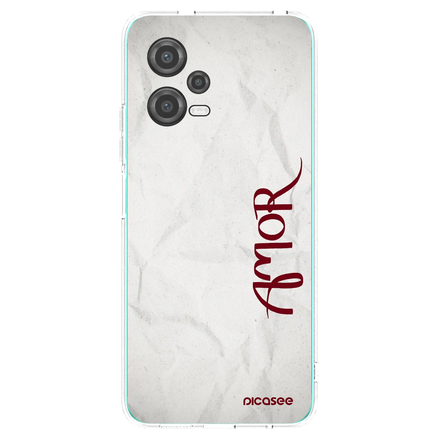 Picasee silikonski prozorni ovitek za Xiaomi Poco X5 - Amor