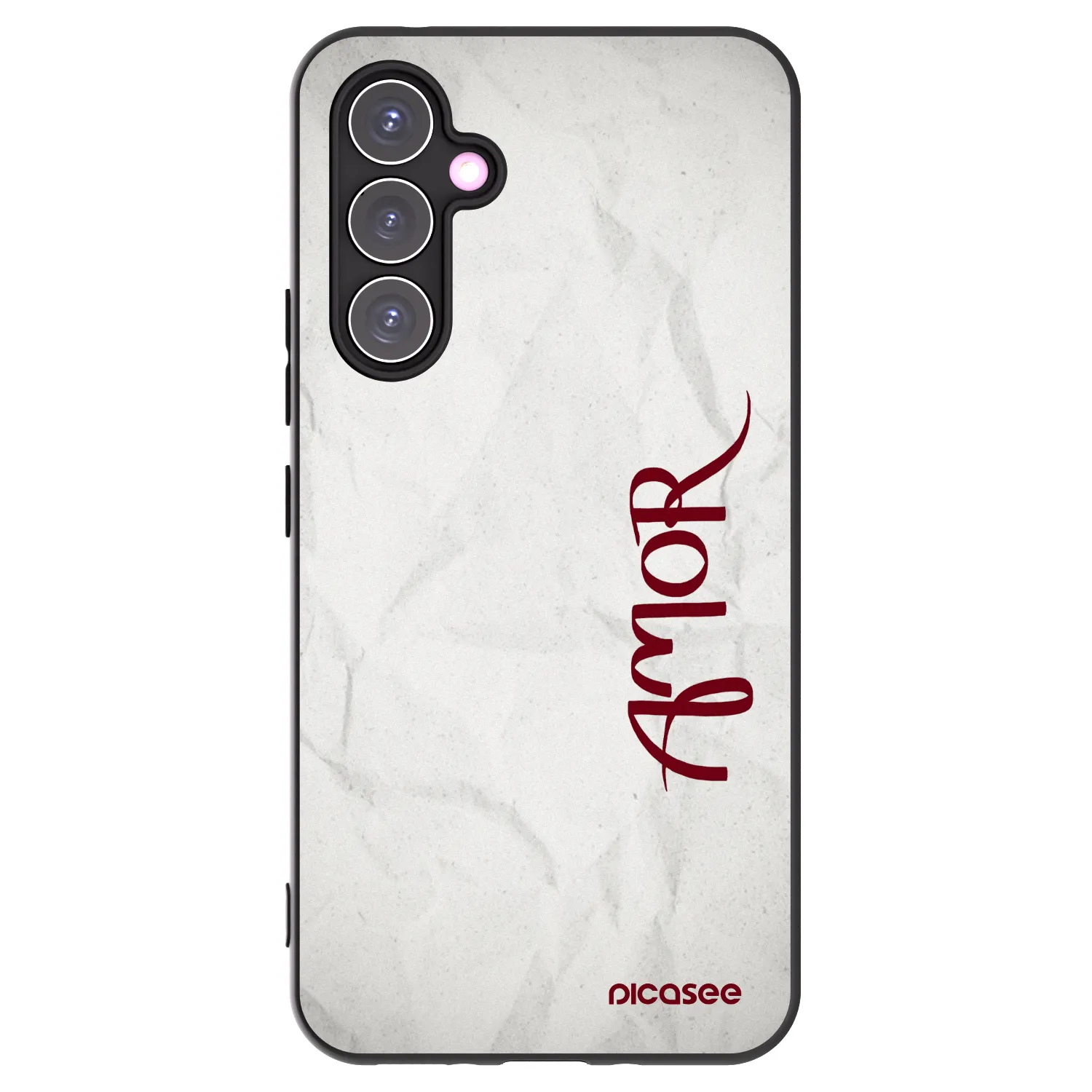 Picasee silikonski črni ovitek za Samsung Galaxy A54 5G A546B - Amor