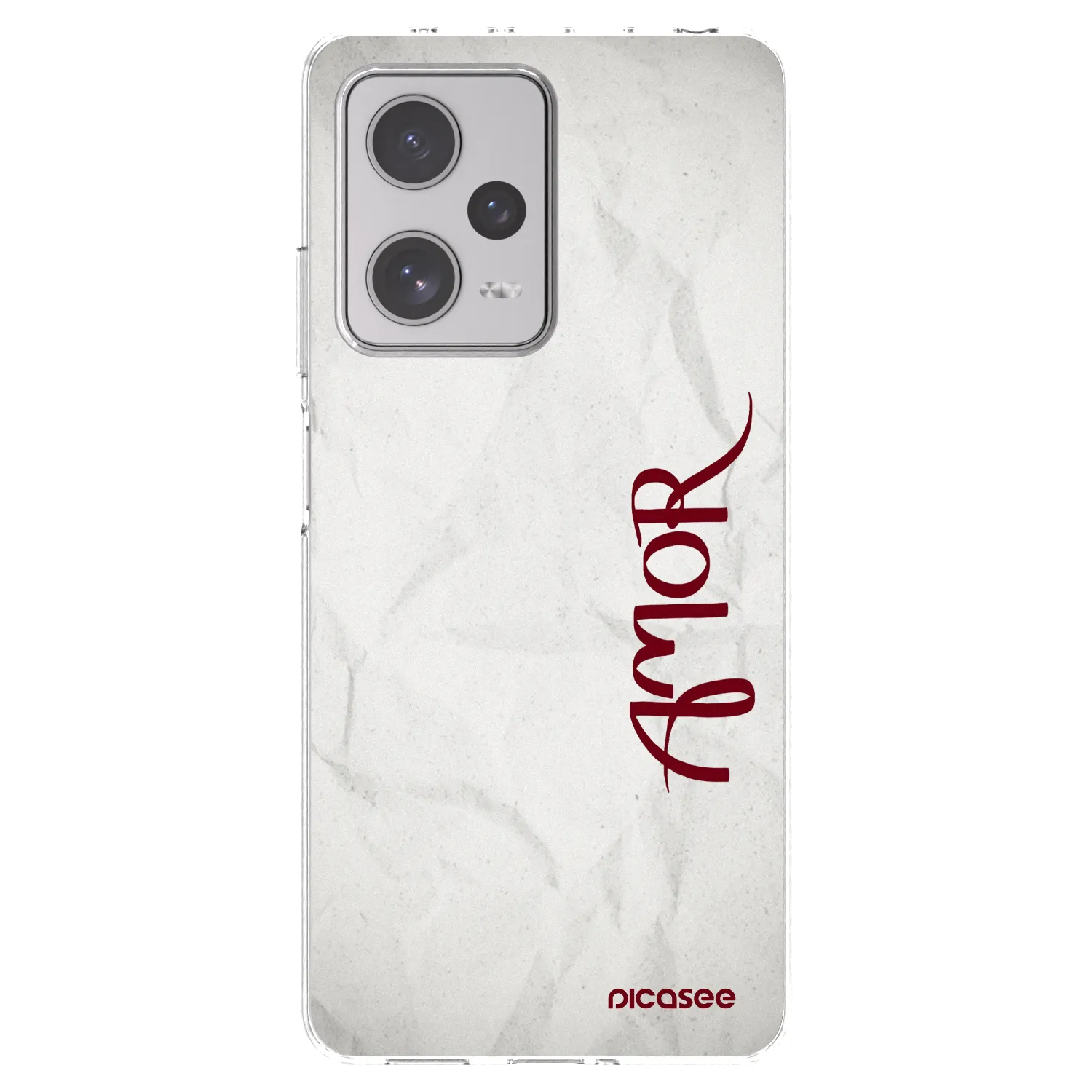 Picasee silikonski prozorni ovitek za Xiaomi Redmi Note 12 Pro+ 5G - Amor