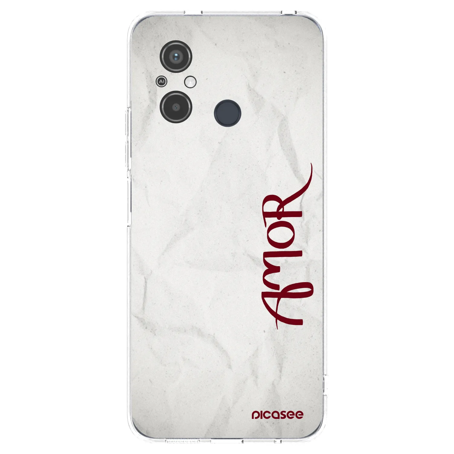 Picasee silikonski prozorni ovitek za Xiaomi Redmi 12C - Amor