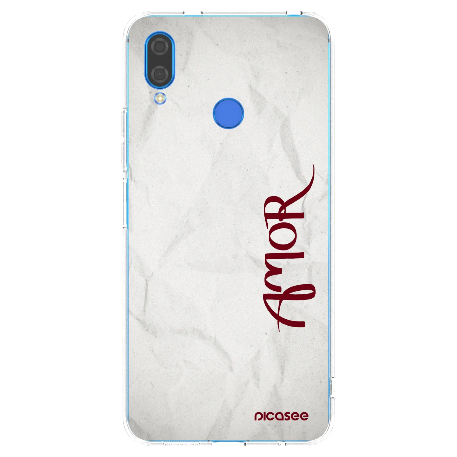 Picasee silikonski prozorni ovitek za Huawei Nova 3 - Amor