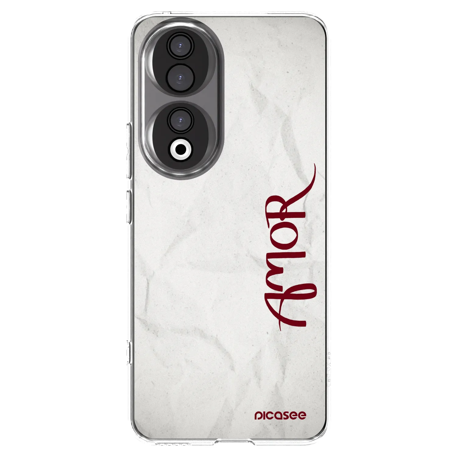 Picasee silikonski prozorni ovitek za Honor 90 5G - Amor
