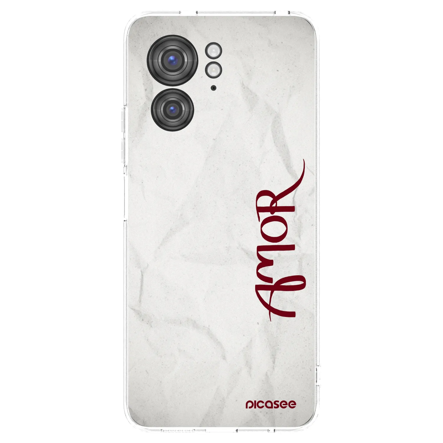 Picasee silikonski prozorni ovitek za Motorola Edge 40 - Amor
