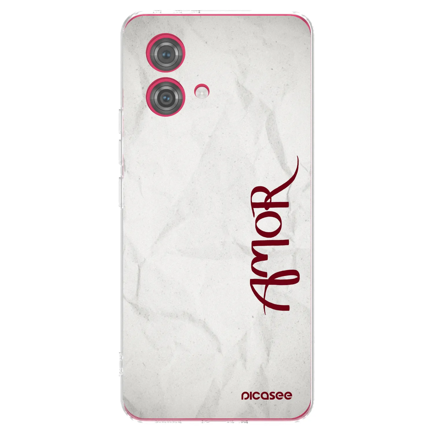Picasee silikonski prozorni ovitek za Motorola Moto G84 5G - Amor