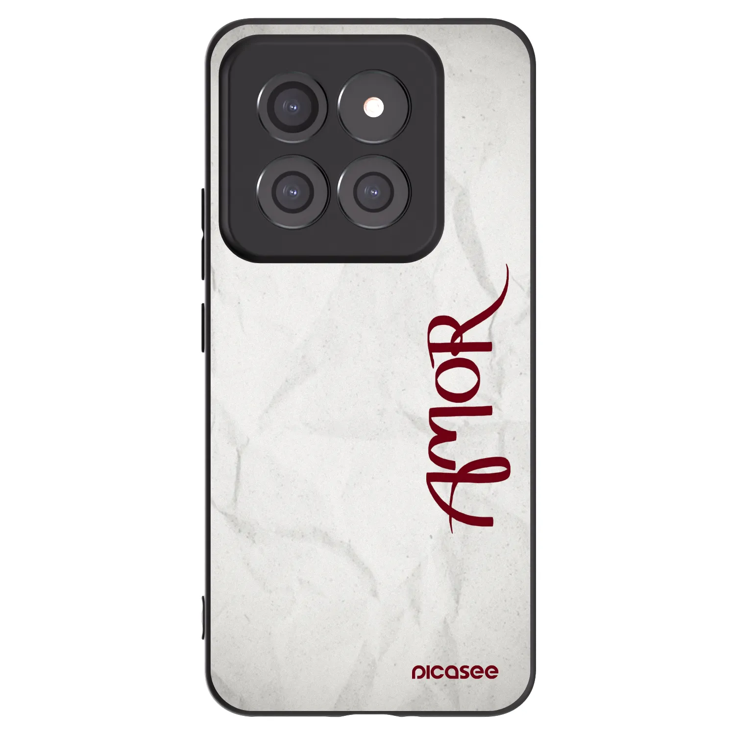 Picasee silikonski črni ovitek za Xiaomi 14 Pro - Amor