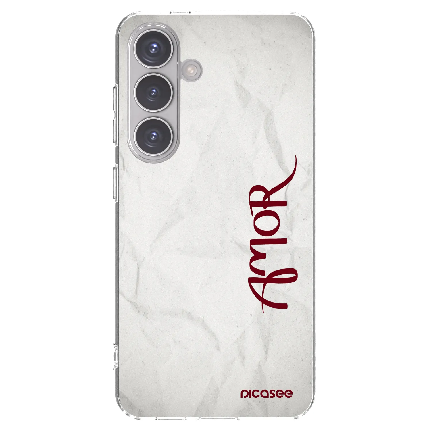 Picasee silikonski prozorni ovitek za Samsung Galaxy S24 S921B 5G - Amor