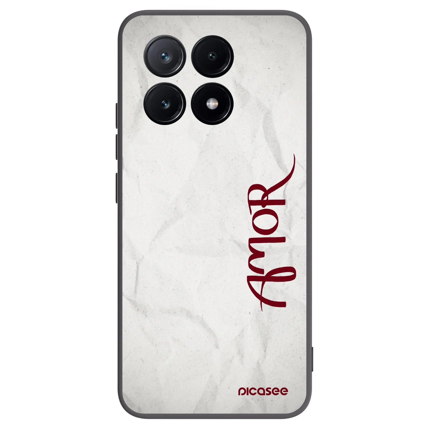 Picasee silikonski črni ovitek za Xiaomi Poco X6 Pro - Amor