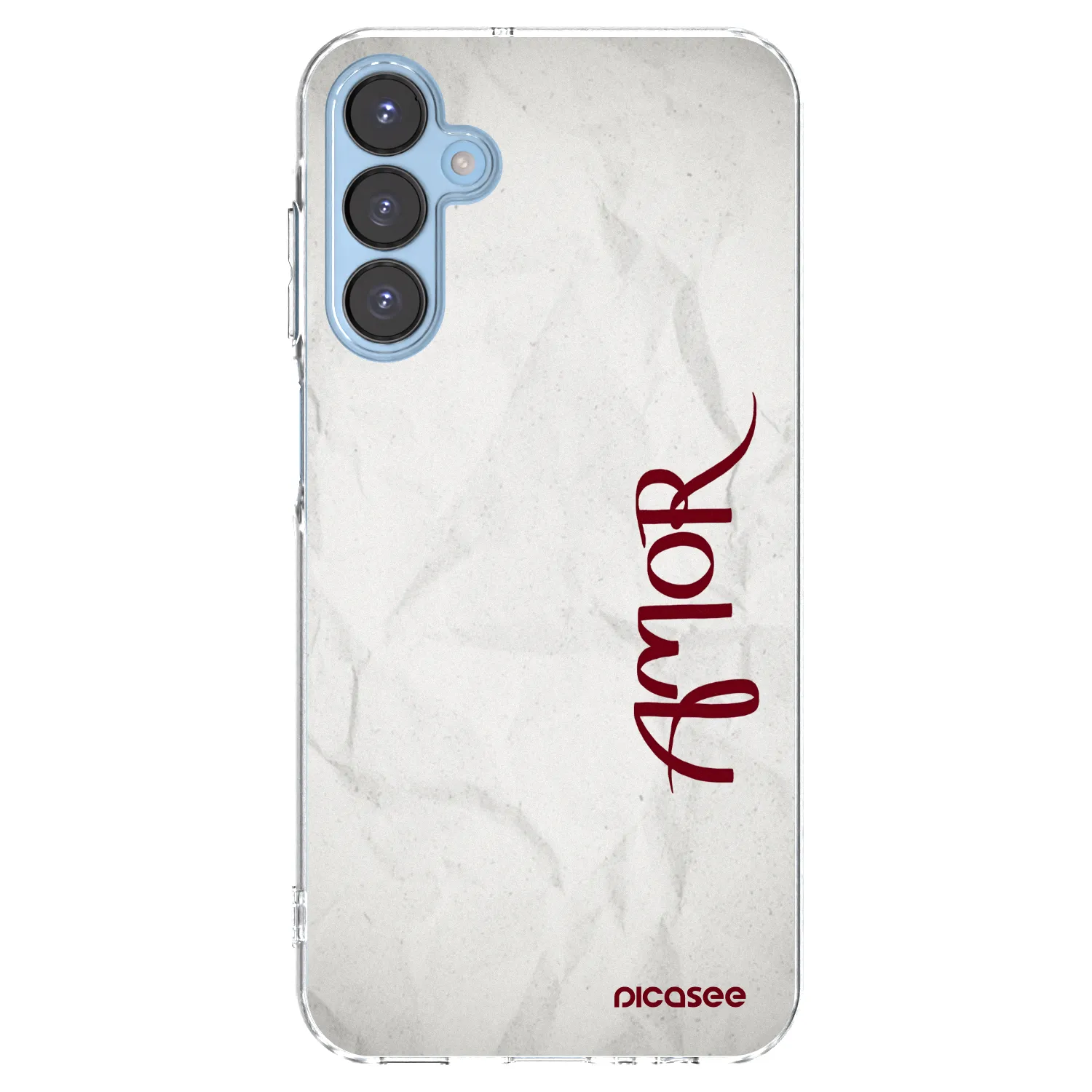 Picasee silikonski prozorni ovitek za Samsung Galaxy A15 A156B 5G - Amor