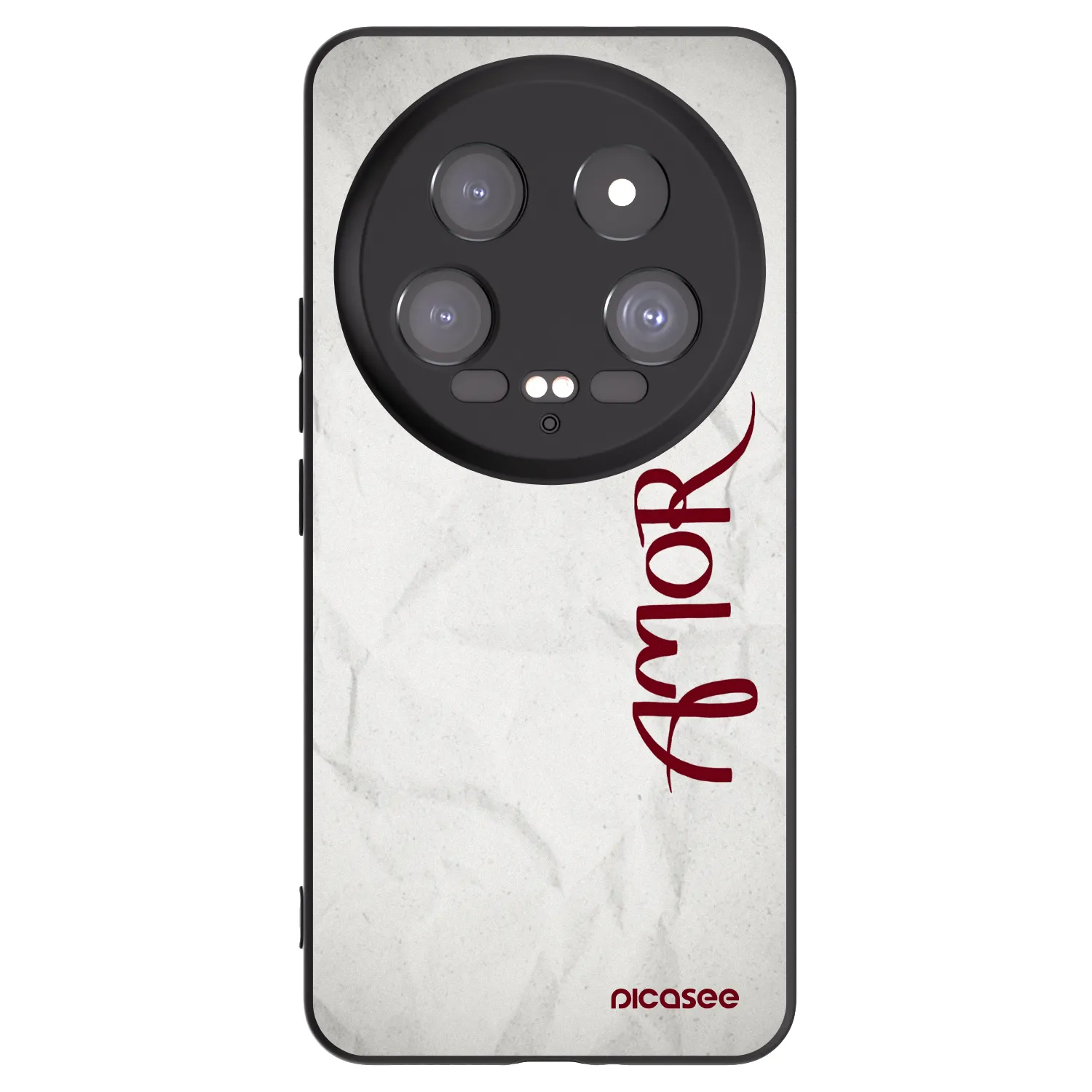 Picasee silikonski črni ovitek za Xiaomi 14 Ultra - Amor