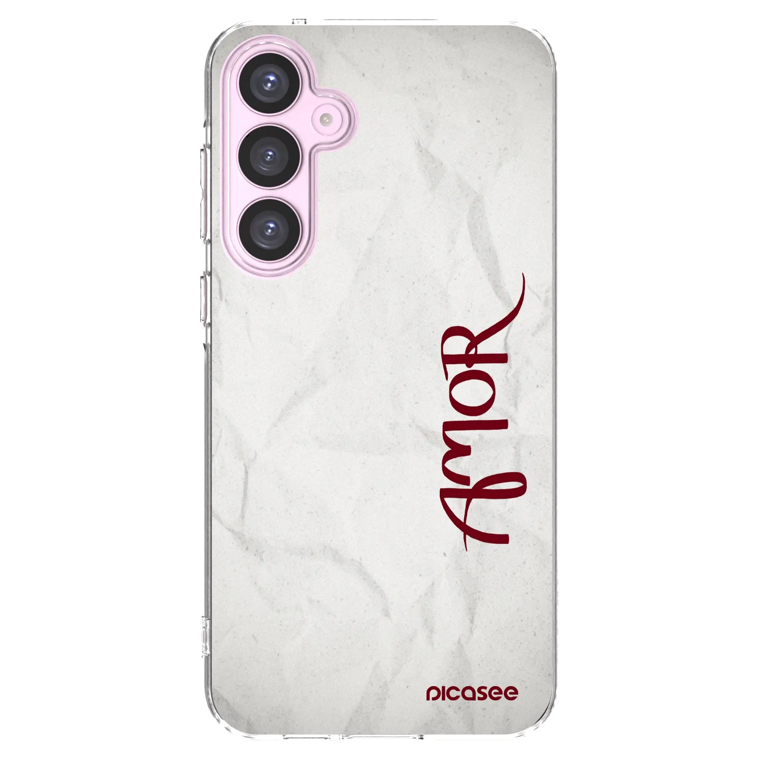 Picasee silikonski prozorni ovitek za Samsung Galaxy A55 5G A556B - Amor