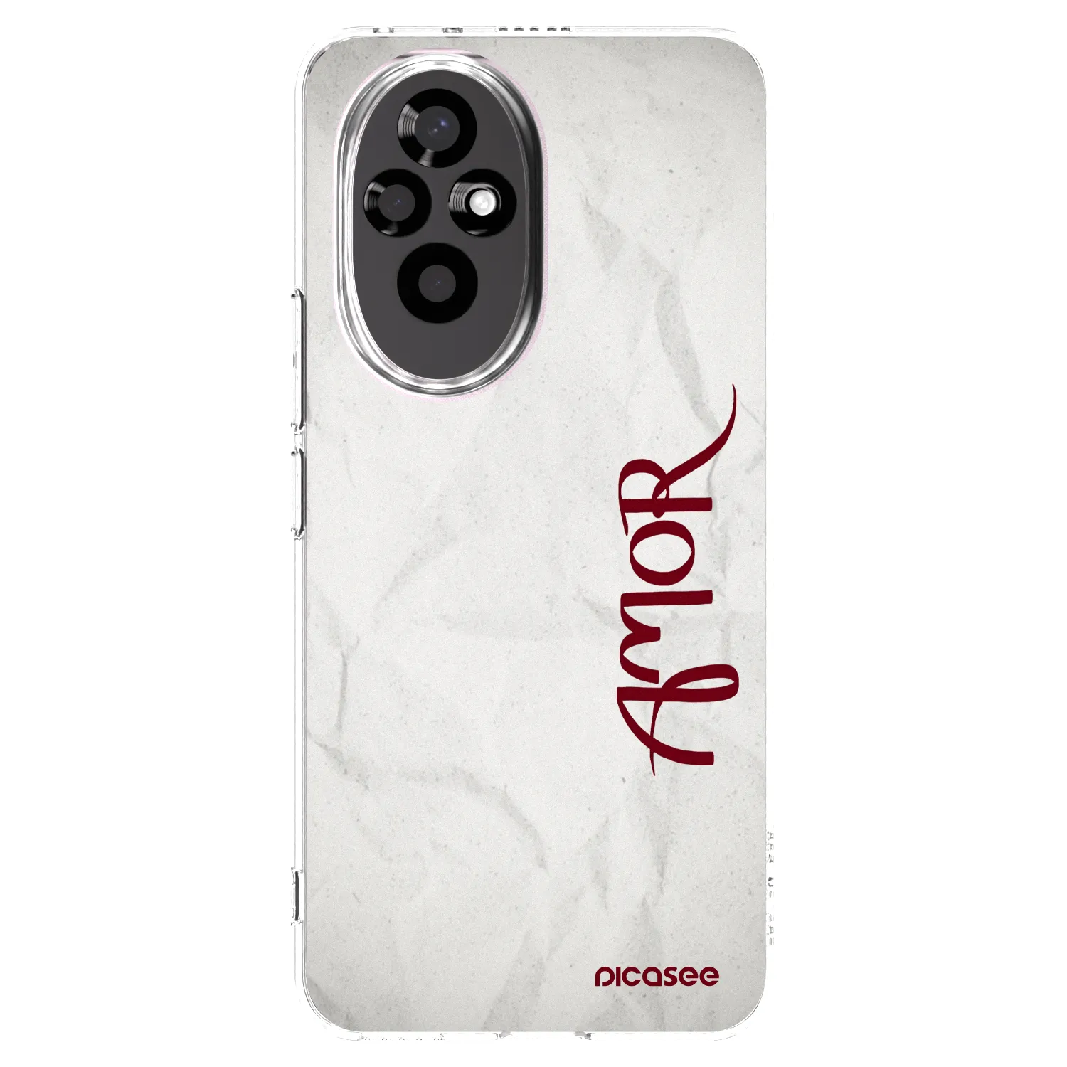 Picasee silikonski prozorni ovitek za Honor 200 5G - Amor