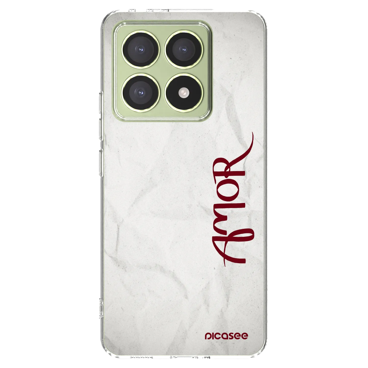 Picasee silikonski prozorni ovitek za Xiaomi 14T - Amor