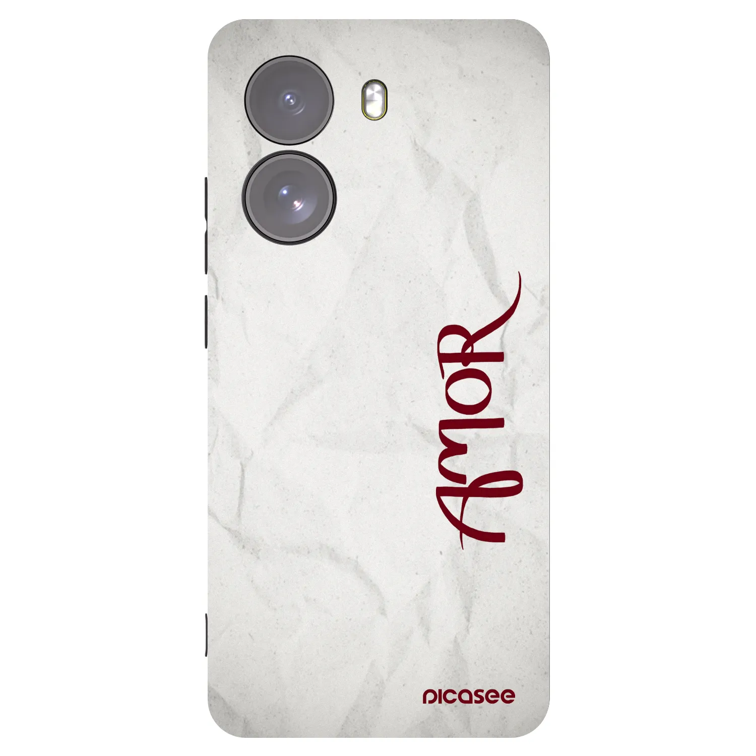 Picasee silikonski črni ovitek za Xiaomi Poco X7 - Amor