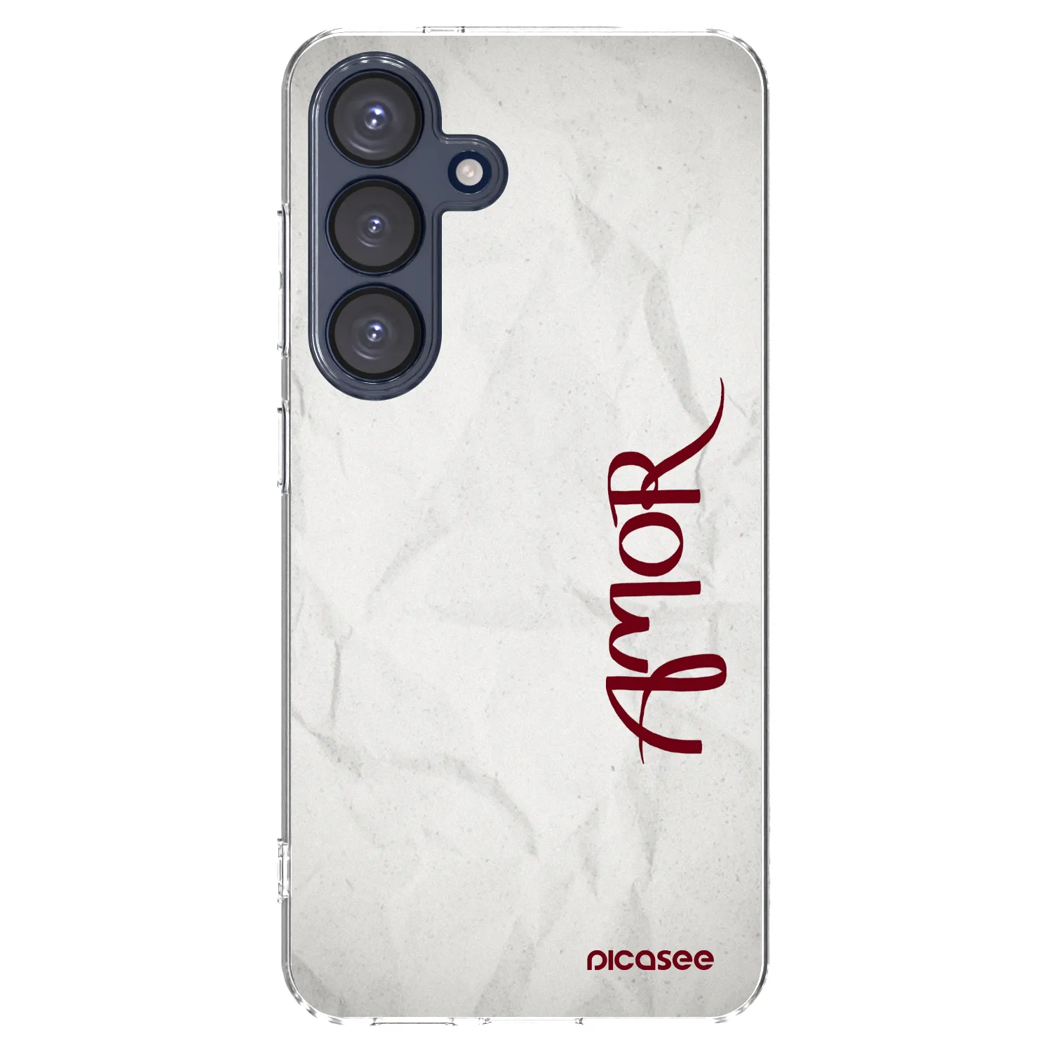 Picasee silikonski prozorni ovitek za Samsung Galaxy S25 5G - Amor
