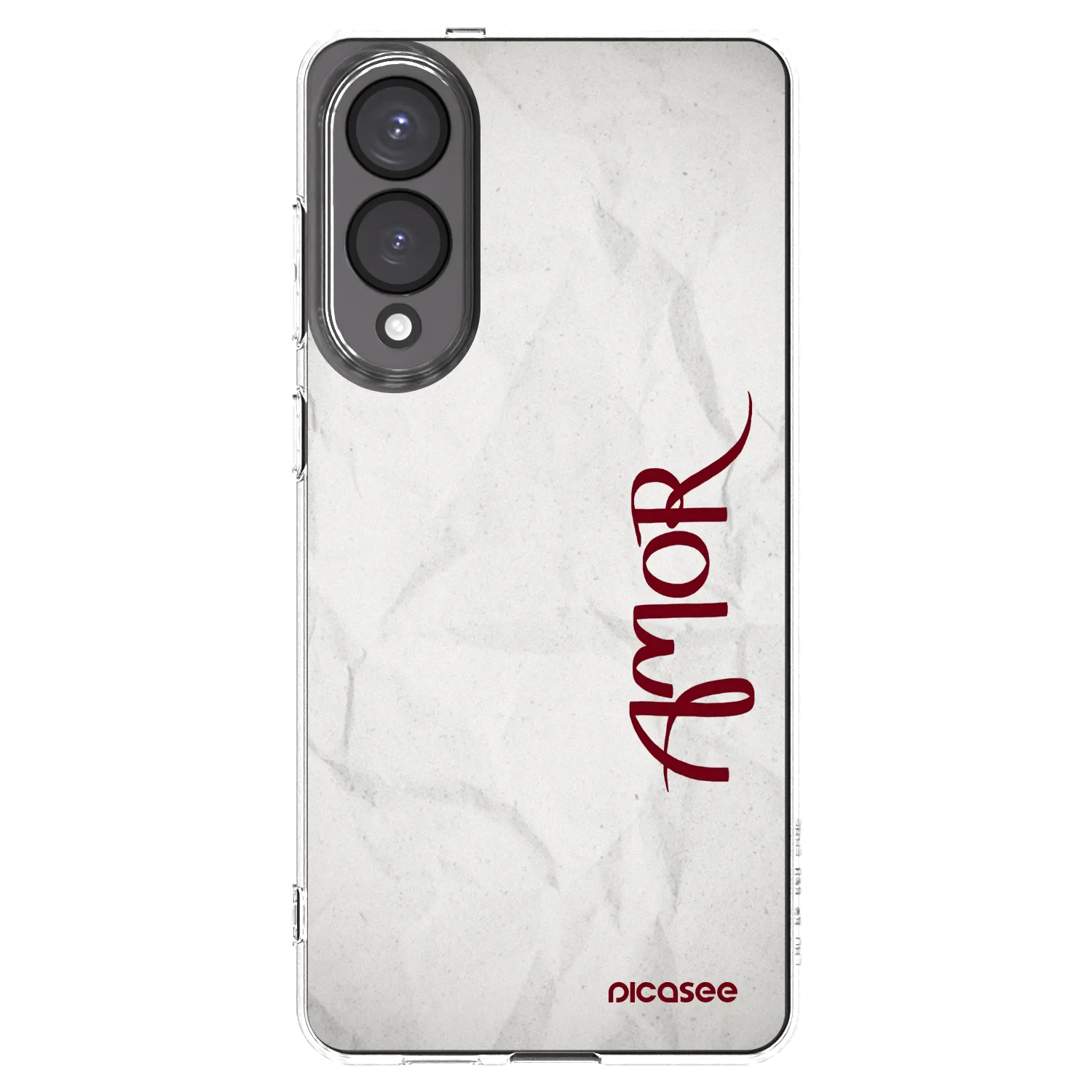 Picasee silikonski prozorni ovitek za Samsung Galaxy S25 Edge 5G - Amor