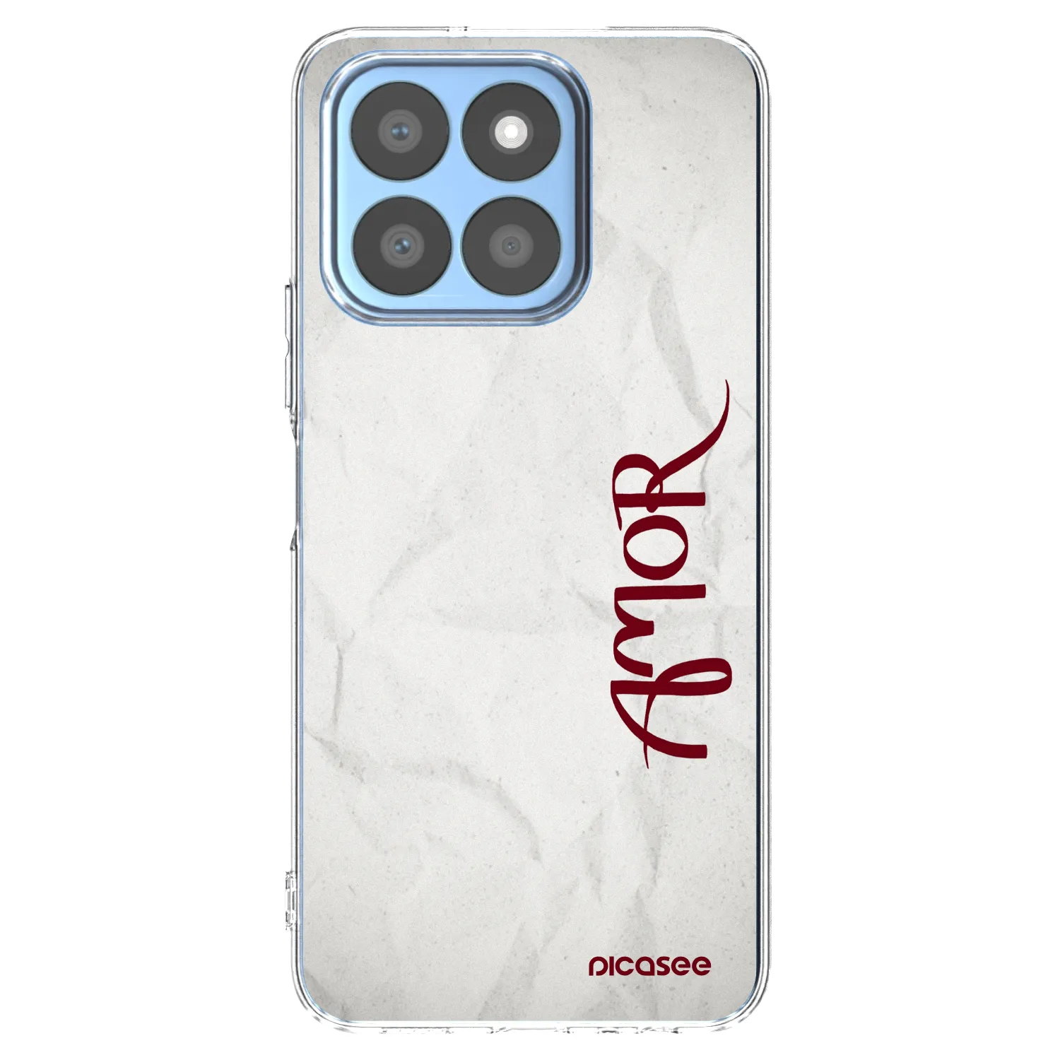 Picasee silikonski prozorni ovitek za Honor X8c - Amor