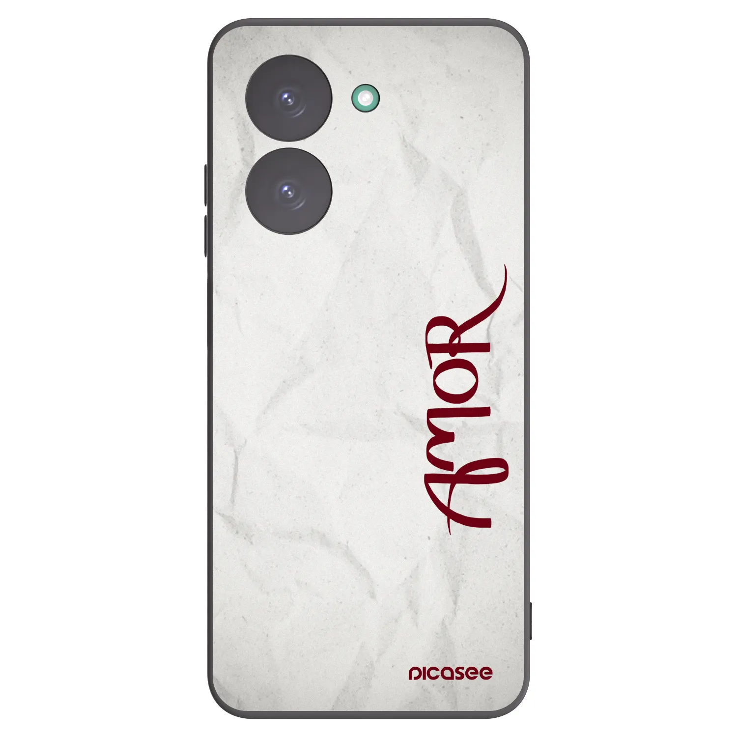 Picasee silikonski črni ovitek za Xiaomi Redmi A5 - Amor