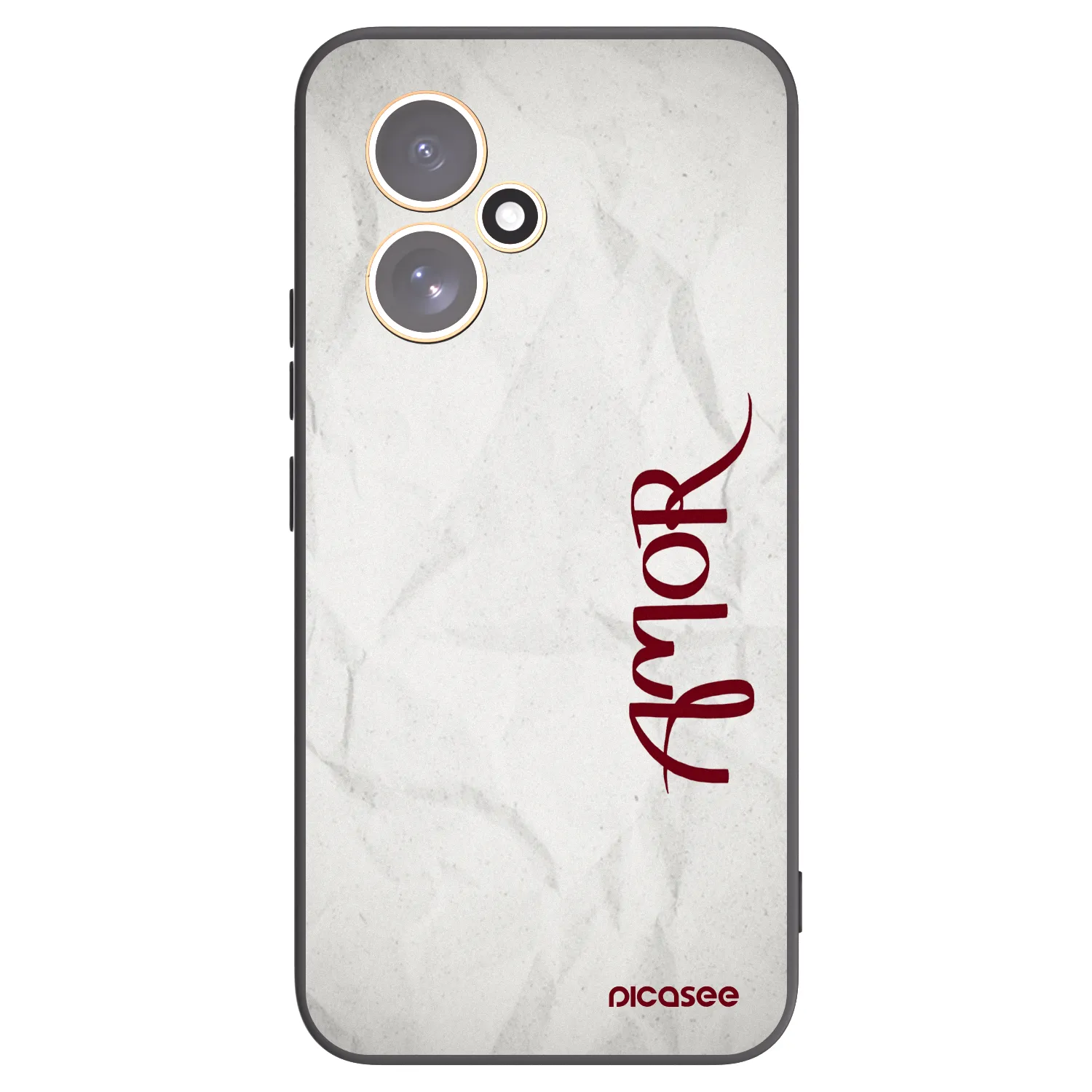 Picasee silikonski črni ovitek za Honor 400 5G - Amor