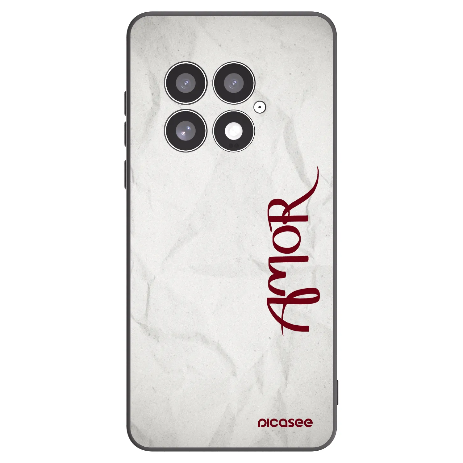 Picasee silikonski črni ovitek za OnePlus 13 5G - Amor