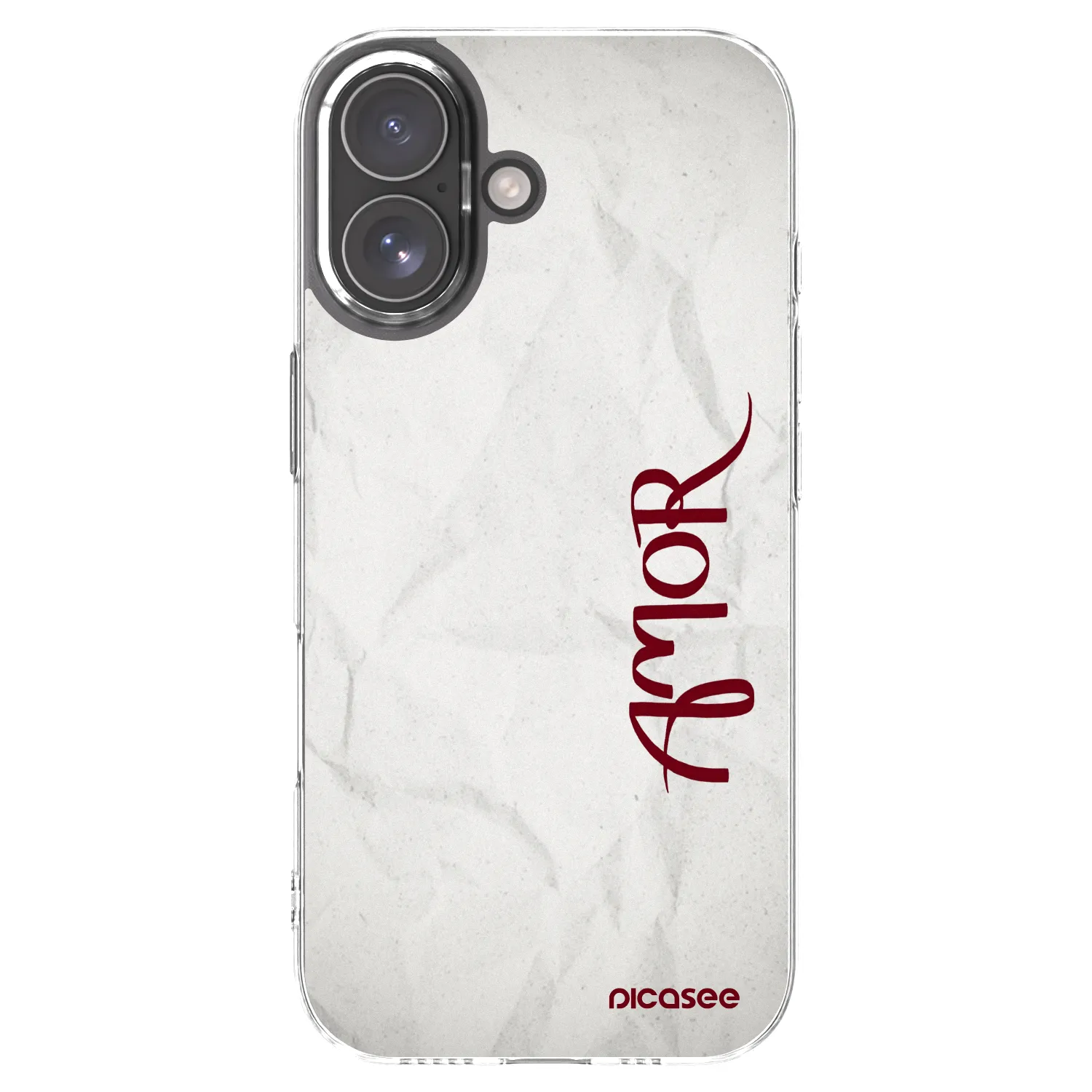 Picasee silikonski prozorni ovitek za Apple iPhone 17 - Amor