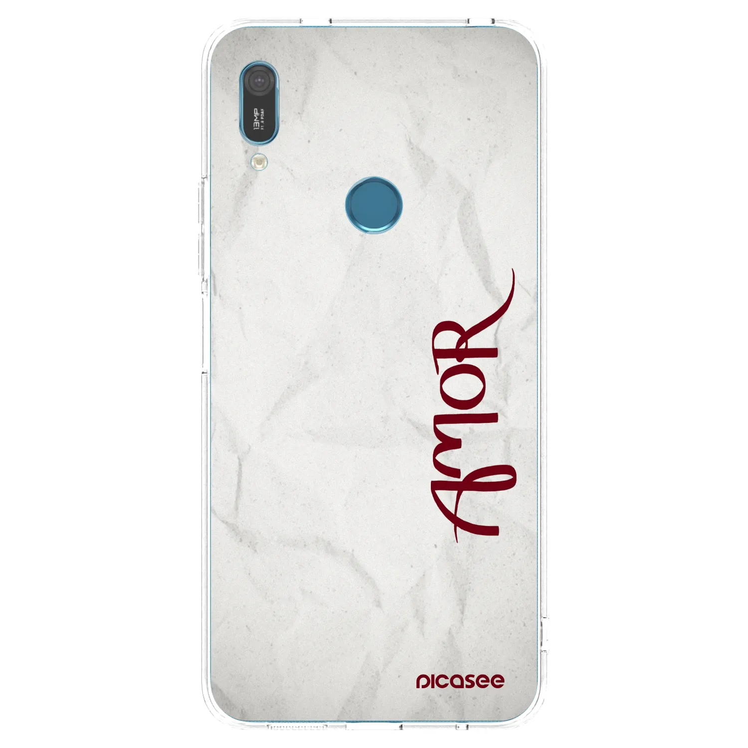 Picasee silikonski prozorni ovitek za Huawei Y6 2019 - Amor