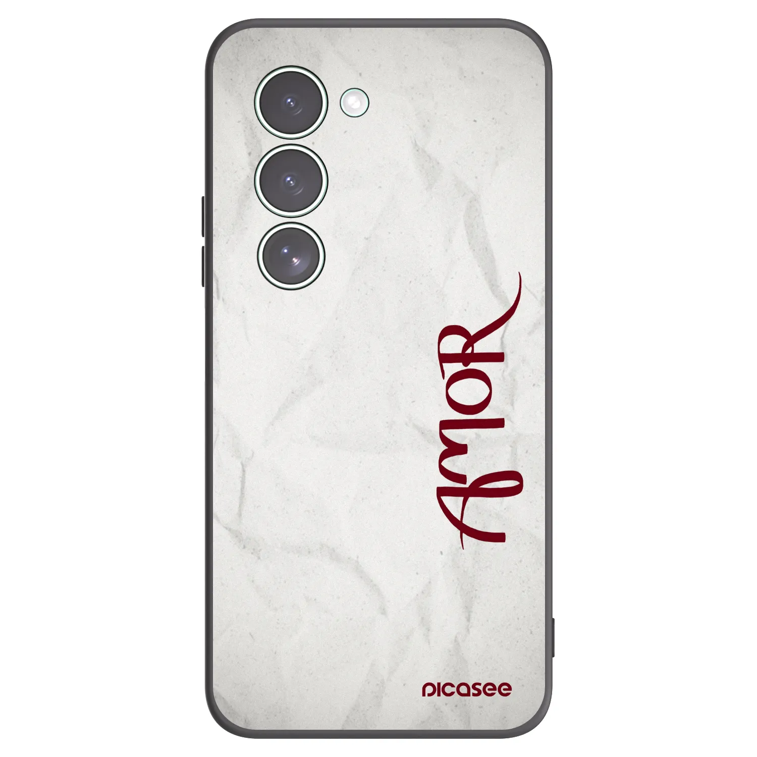 Picasee silikonski črni ovitek za Xiaomi Redmi 15 5G - Amor