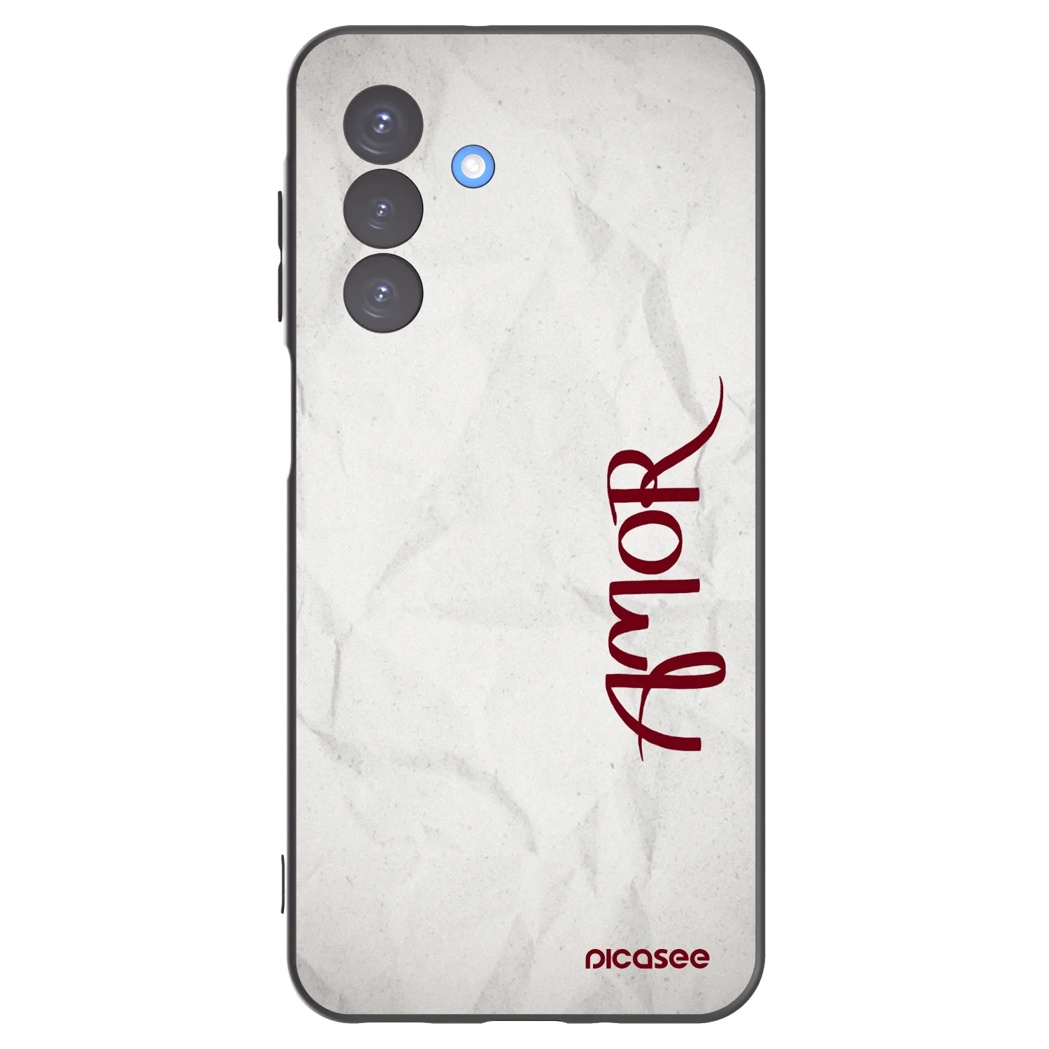 Picasee silikonski črni ovitek za Samsung Galaxy A17 5G - Amor