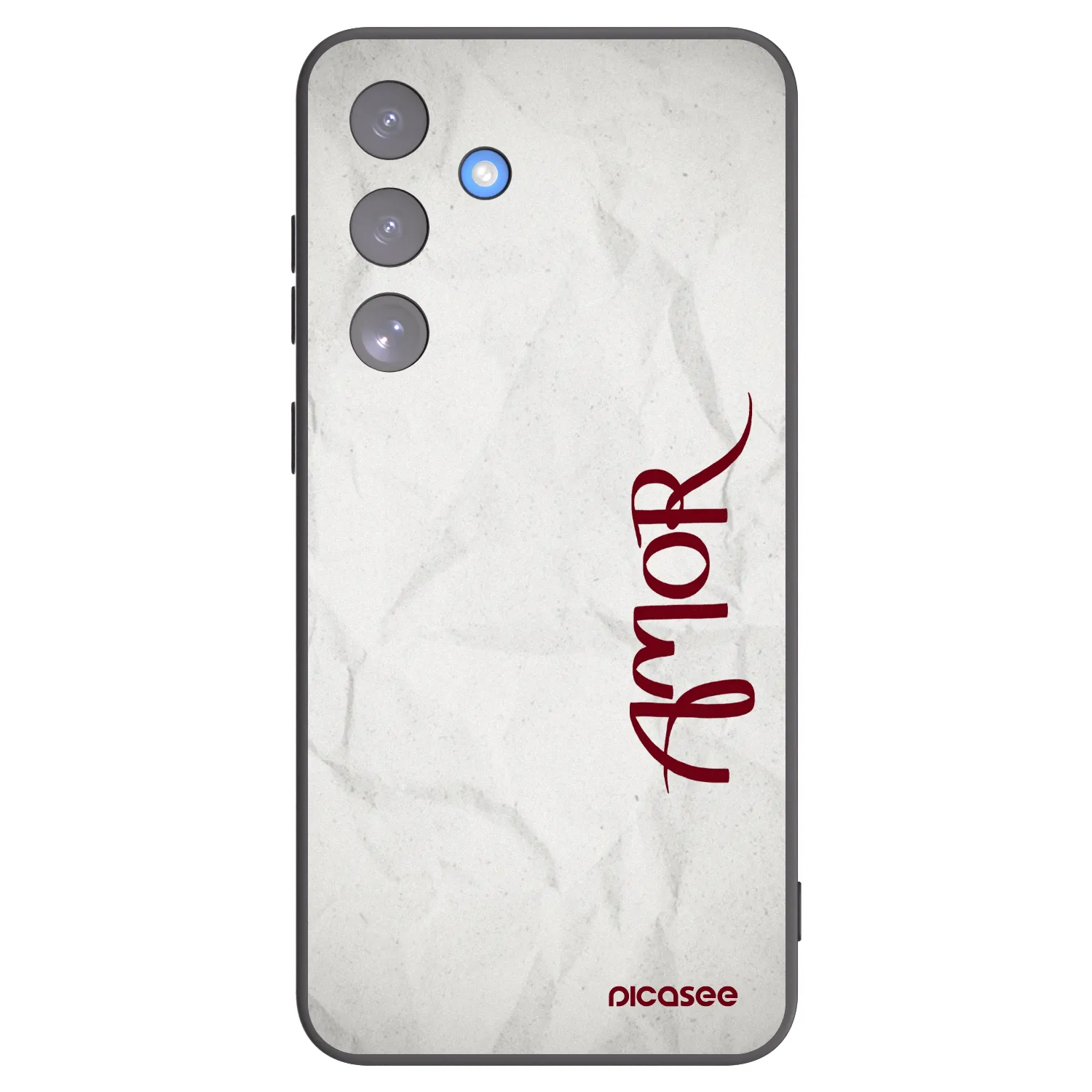 Picasee silikonski črni ovitek za Samsung Galaxy S25 FE 5G - Amor