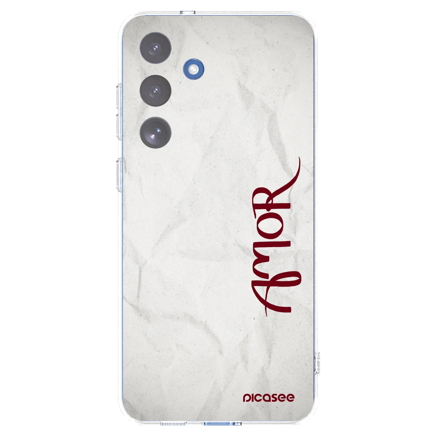Picasee silikonski prozorni ovitek za Samsung Galaxy S25 FE 5G - Amor