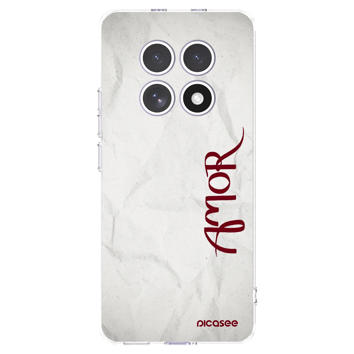 Picasee silikonski prozorni ovitek za Xiaomi Redmi Note 15 - Amor