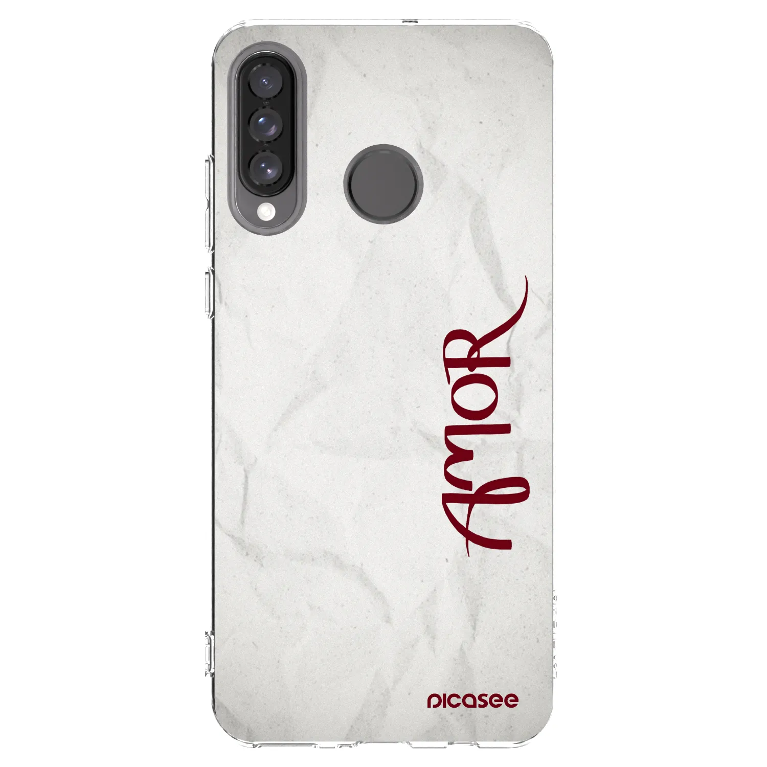 Picasee silikonski prozorni ovitek za Huawei P30 Lite - Amor