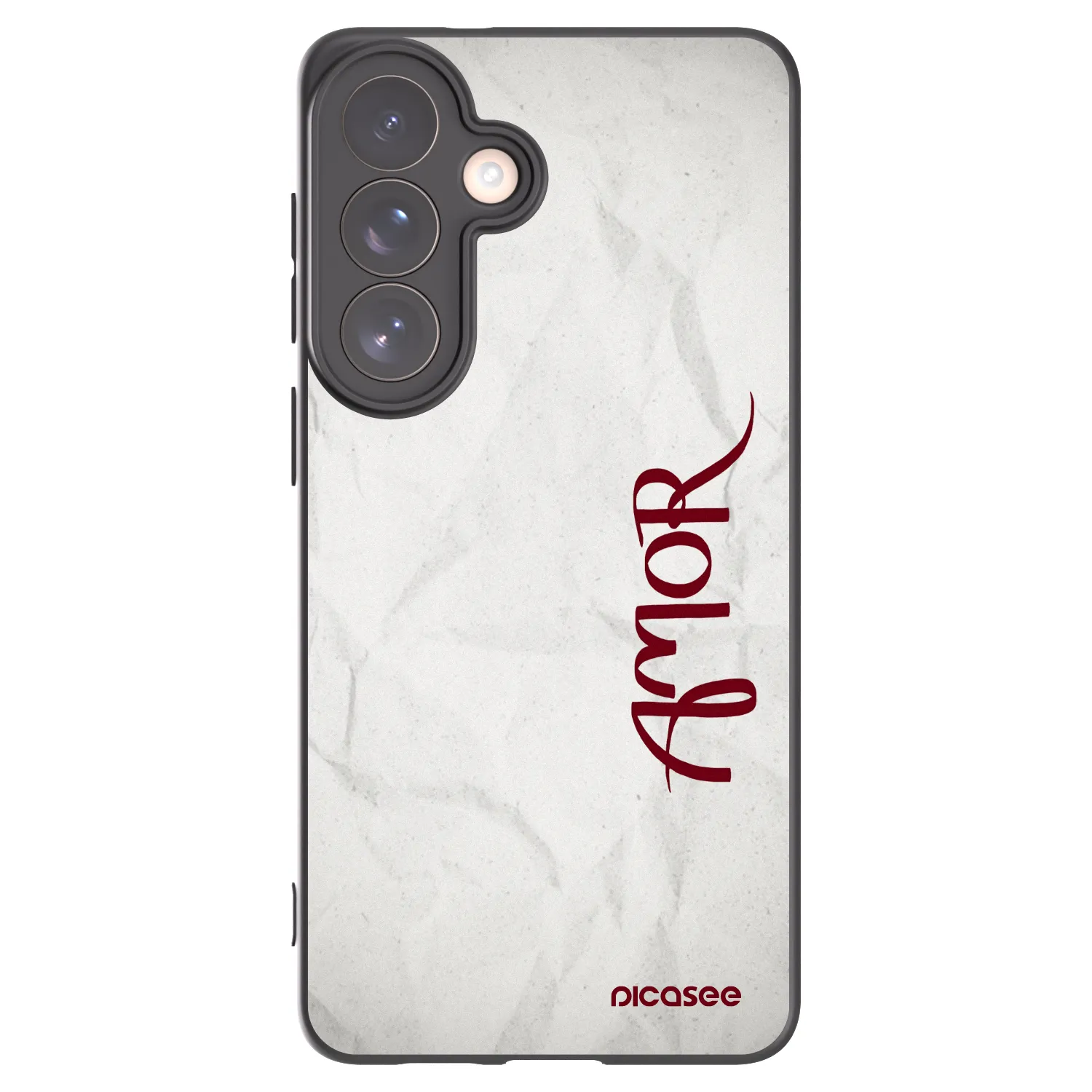 Picasee silikonski črni ovitek za Samsung Galaxy S26+ - Amor