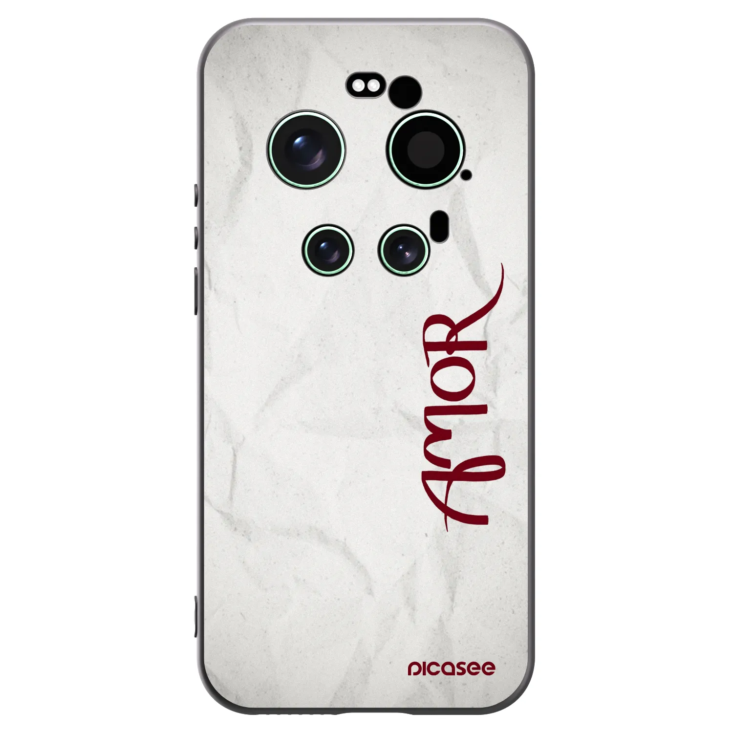 Picasee silikonski črni ovitek za Xiaomi 17 Ultra - Amor