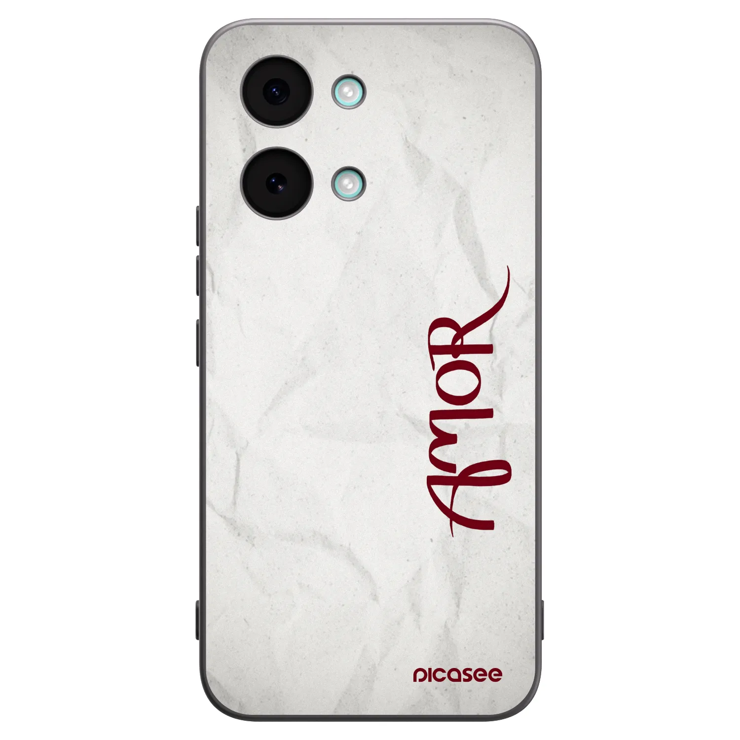 Picasee silikonski črni ovitek za Xiaomi Poco X8 Pro Max - Amor