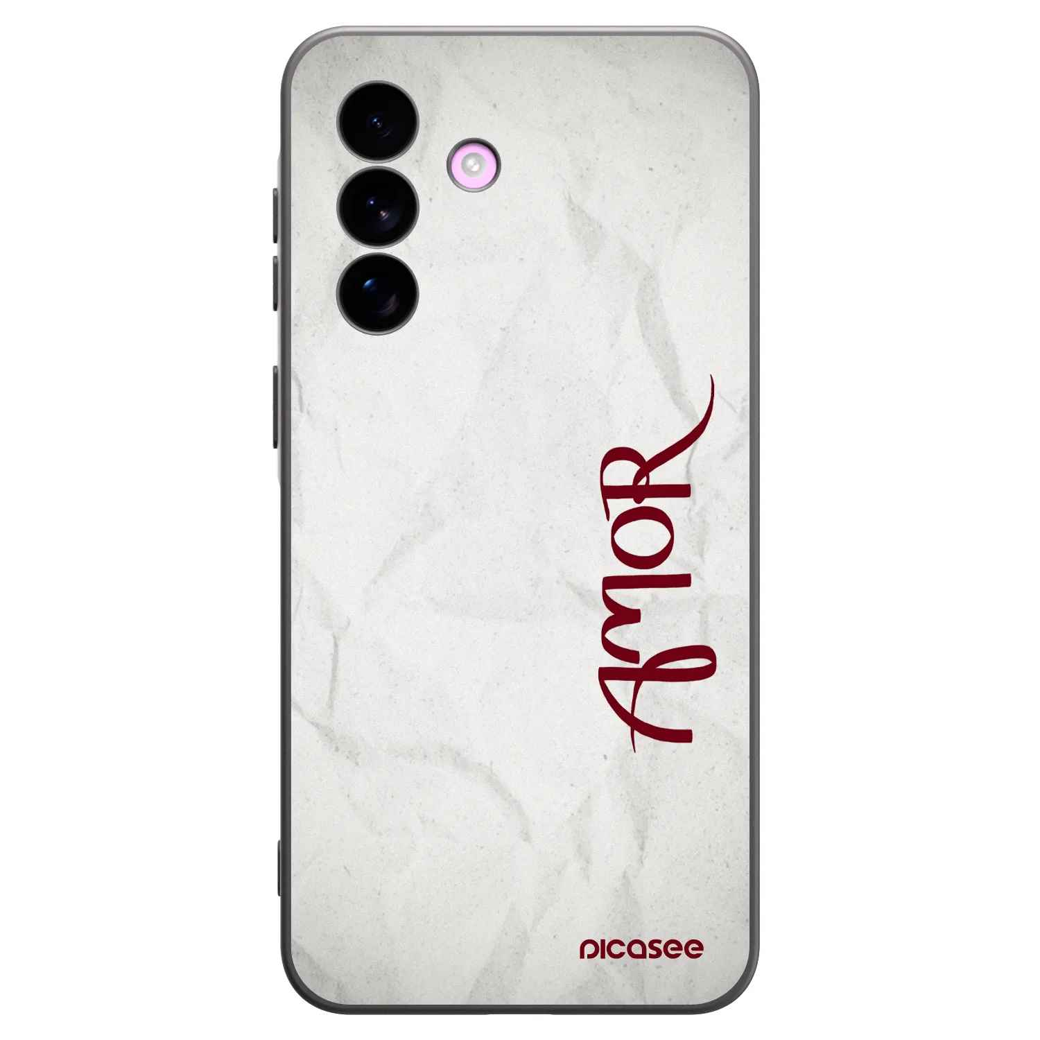 Picasee silikonski črni ovitek za Samsung Galaxy A57 5G - Amor