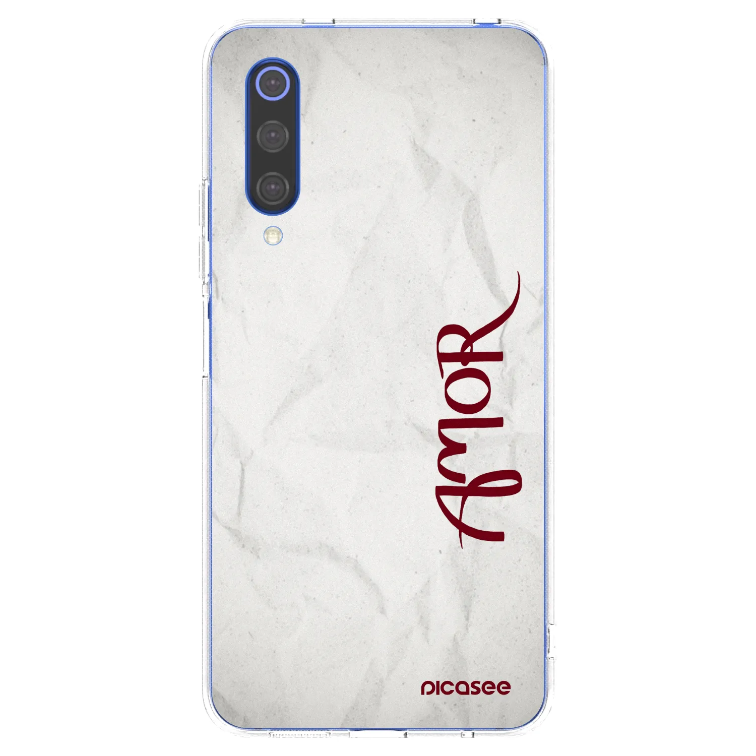 Picasee silikonski prozorni ovitek za Xiaomi Mi 9 SE - Amor